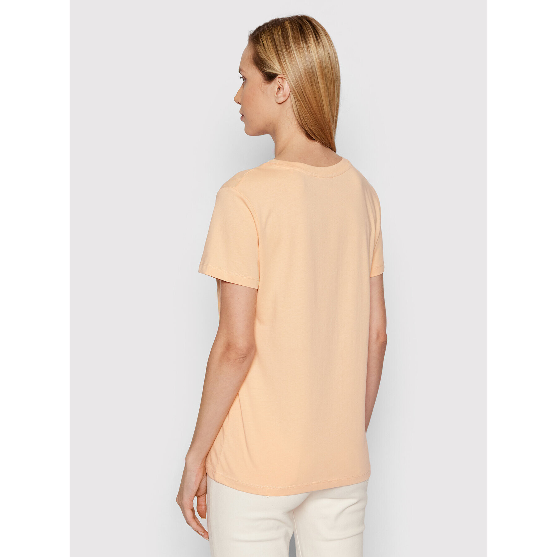 Guess Тишърт V2RI13 K8HM0 Оранжев Regular Fit - Pepit.bg