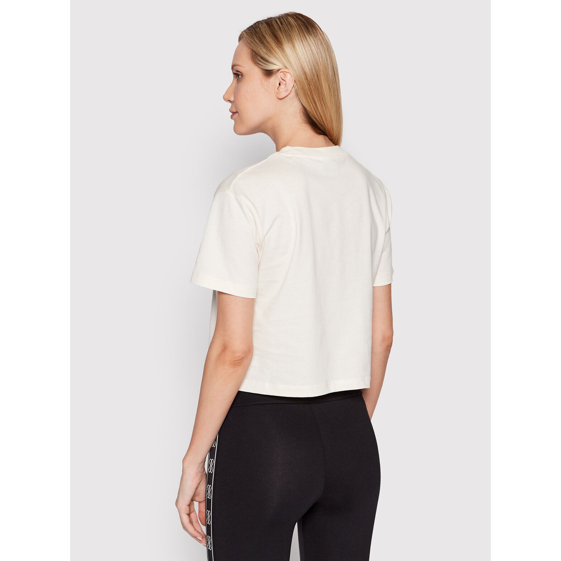 Guess Тишърт V2YI06 K8HM0 Бежов Regular Fit - Pepit.bg
