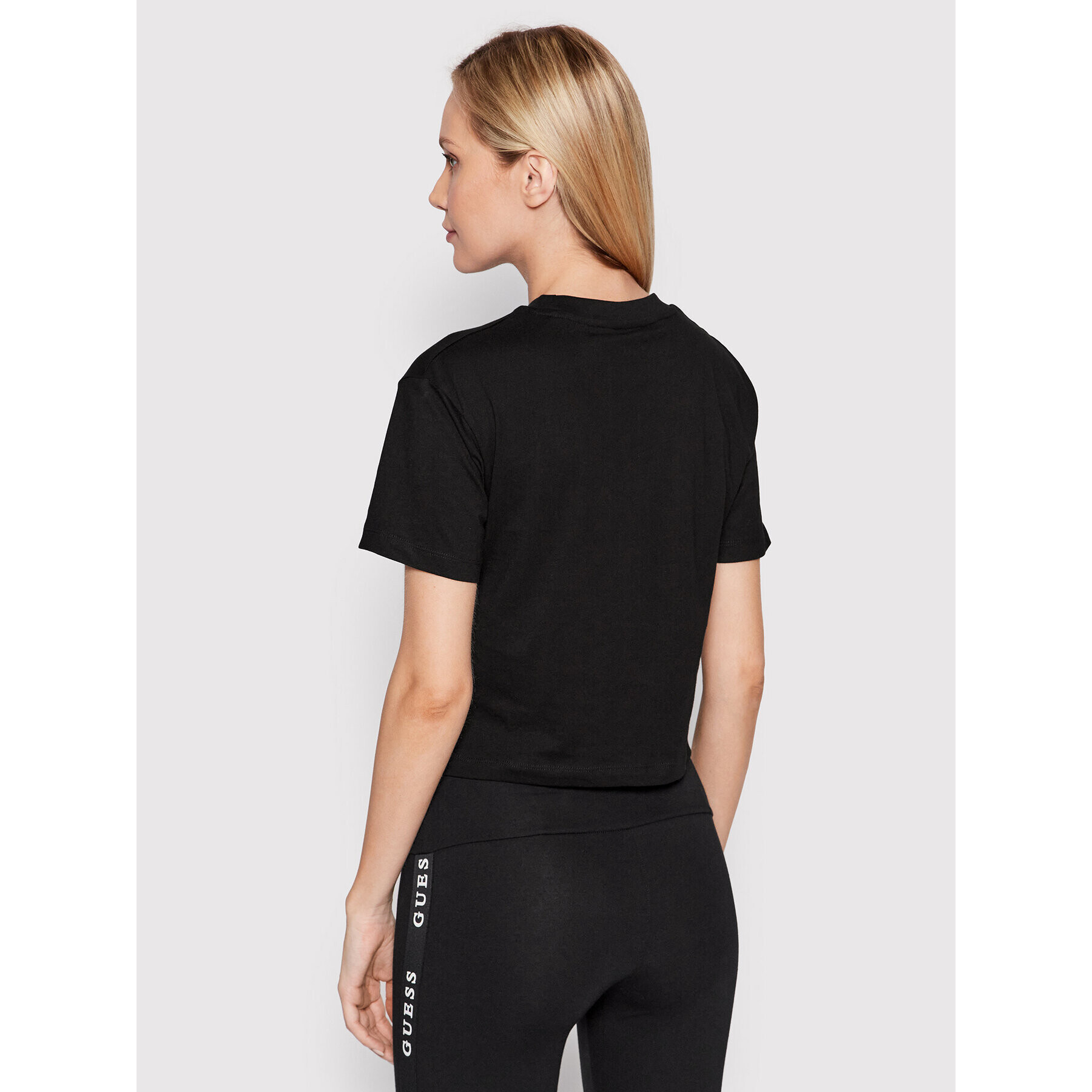 Guess Тишърт V2YI06 K8HM0 Черен Regular Fit - Pepit.bg