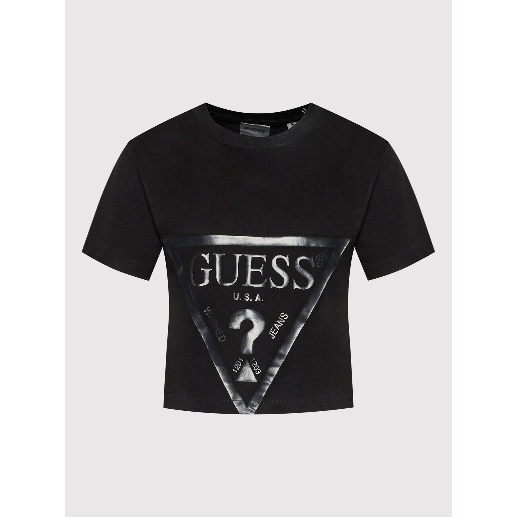 Guess Тишърт V2YI06 K8HM0 Черен Regular Fit - Pepit.bg