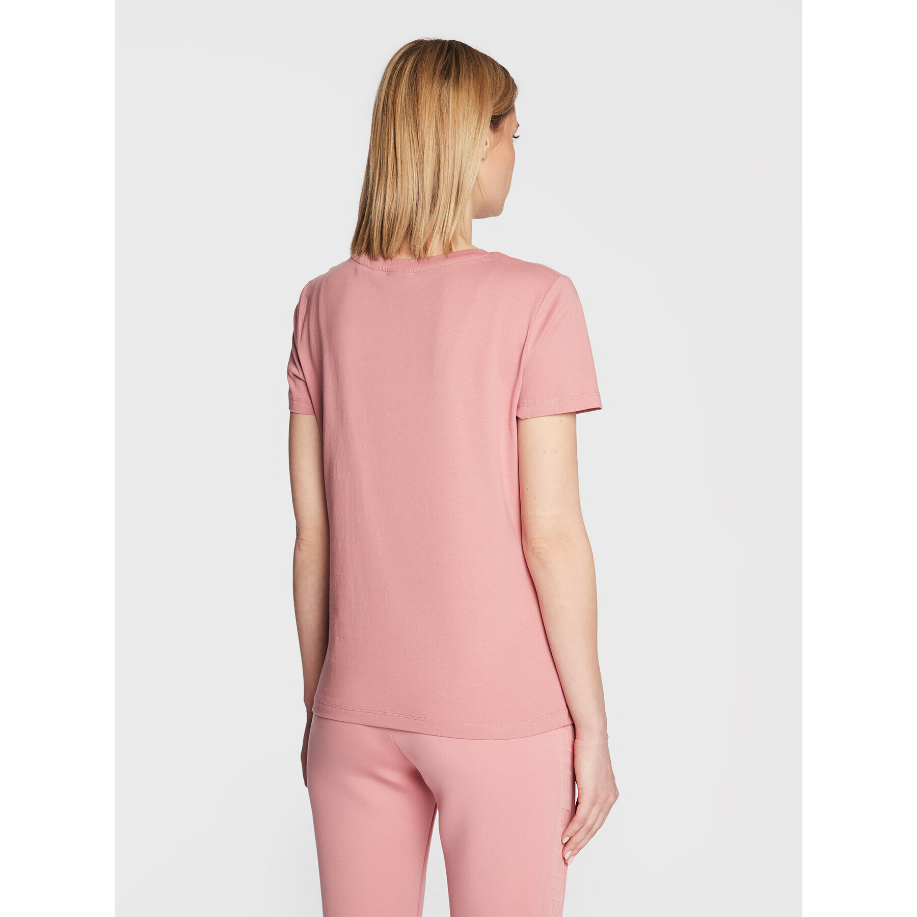Guess Тишърт V2YI07 K8HM0 Розов Regular Fit - Pepit.bg