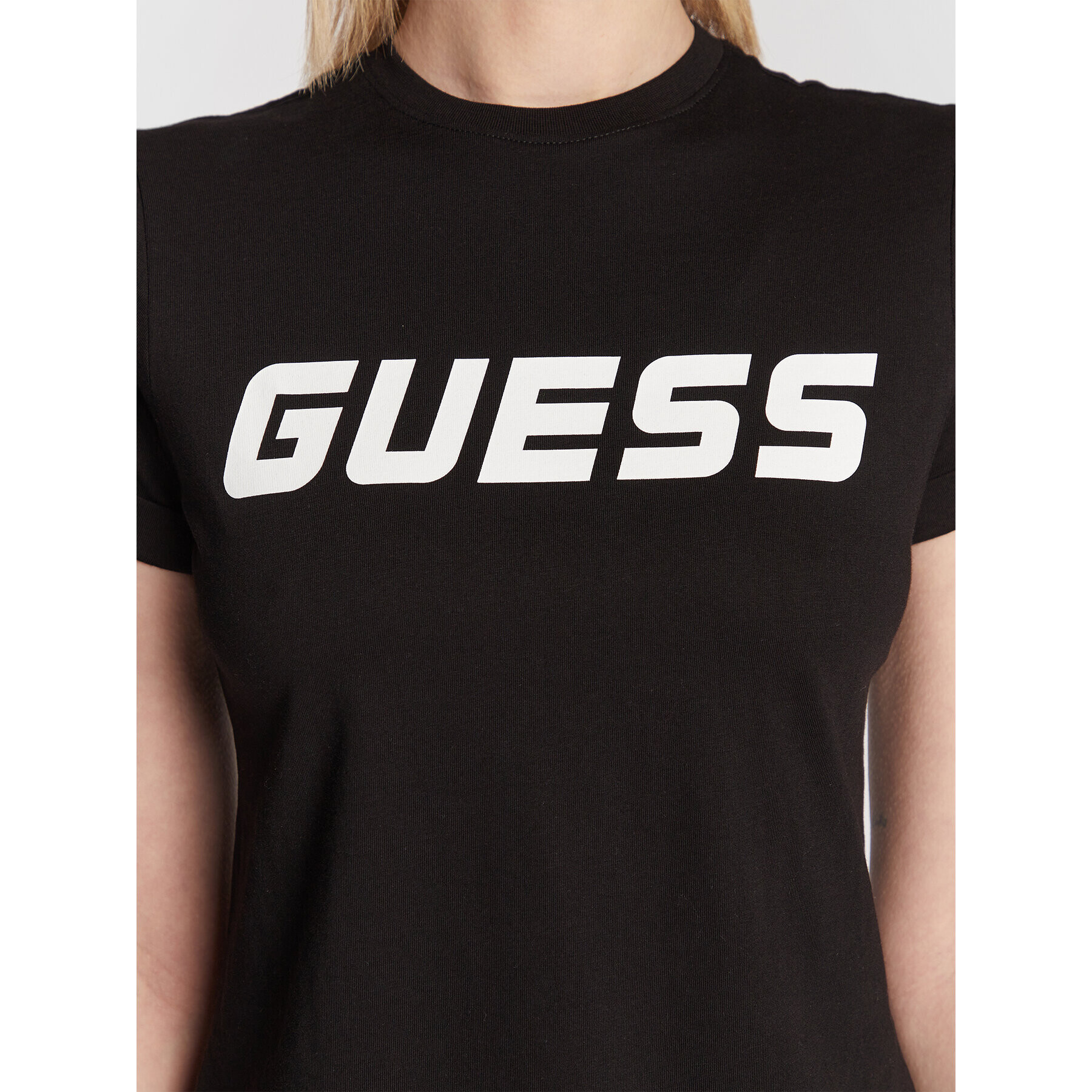 Guess Тишърт V3RI02 I3Z14 Черен Regular Fit - Pepit.bg