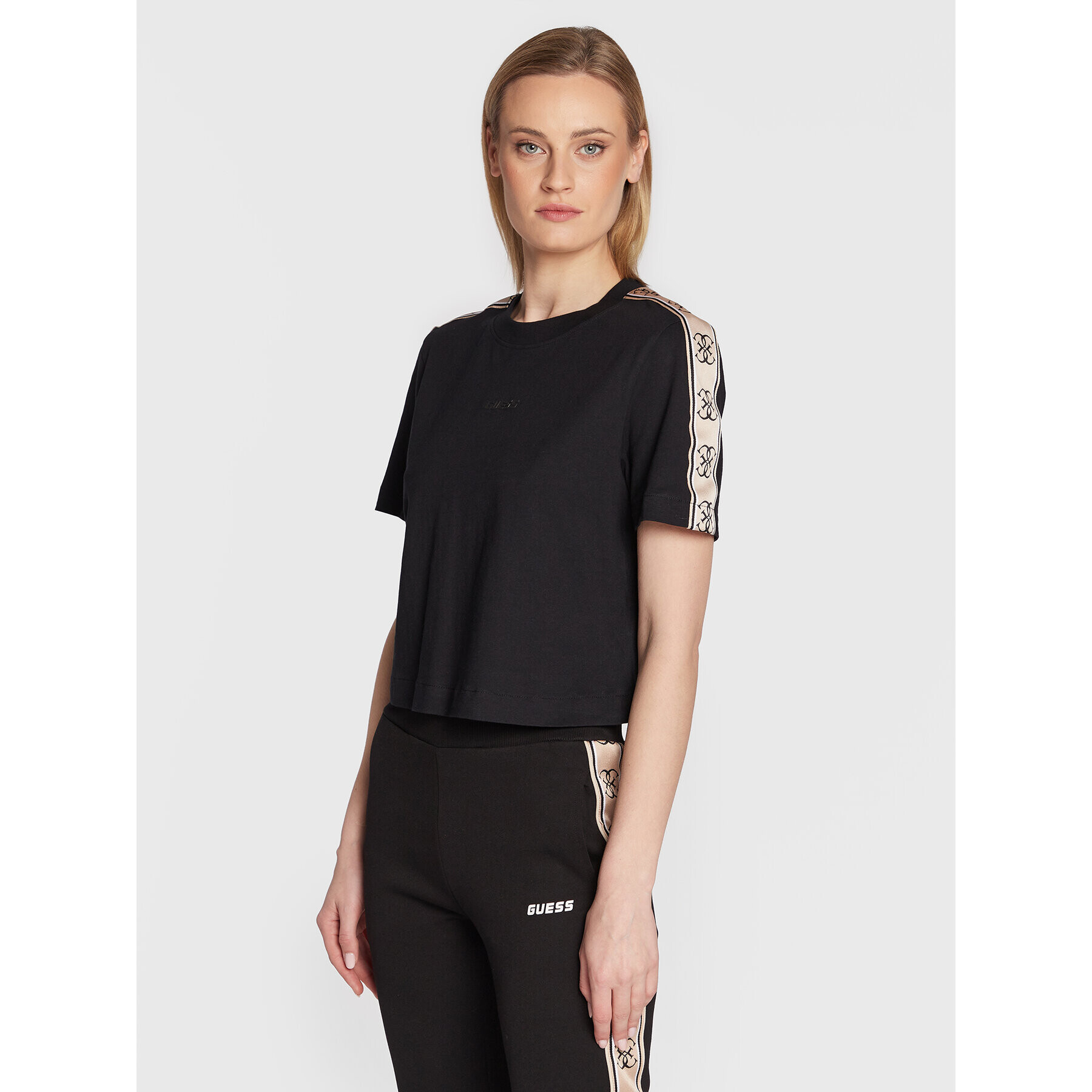 Guess Тишърт V3RI08 I3Z14 Черен Relaxed Fit - Pepit.bg