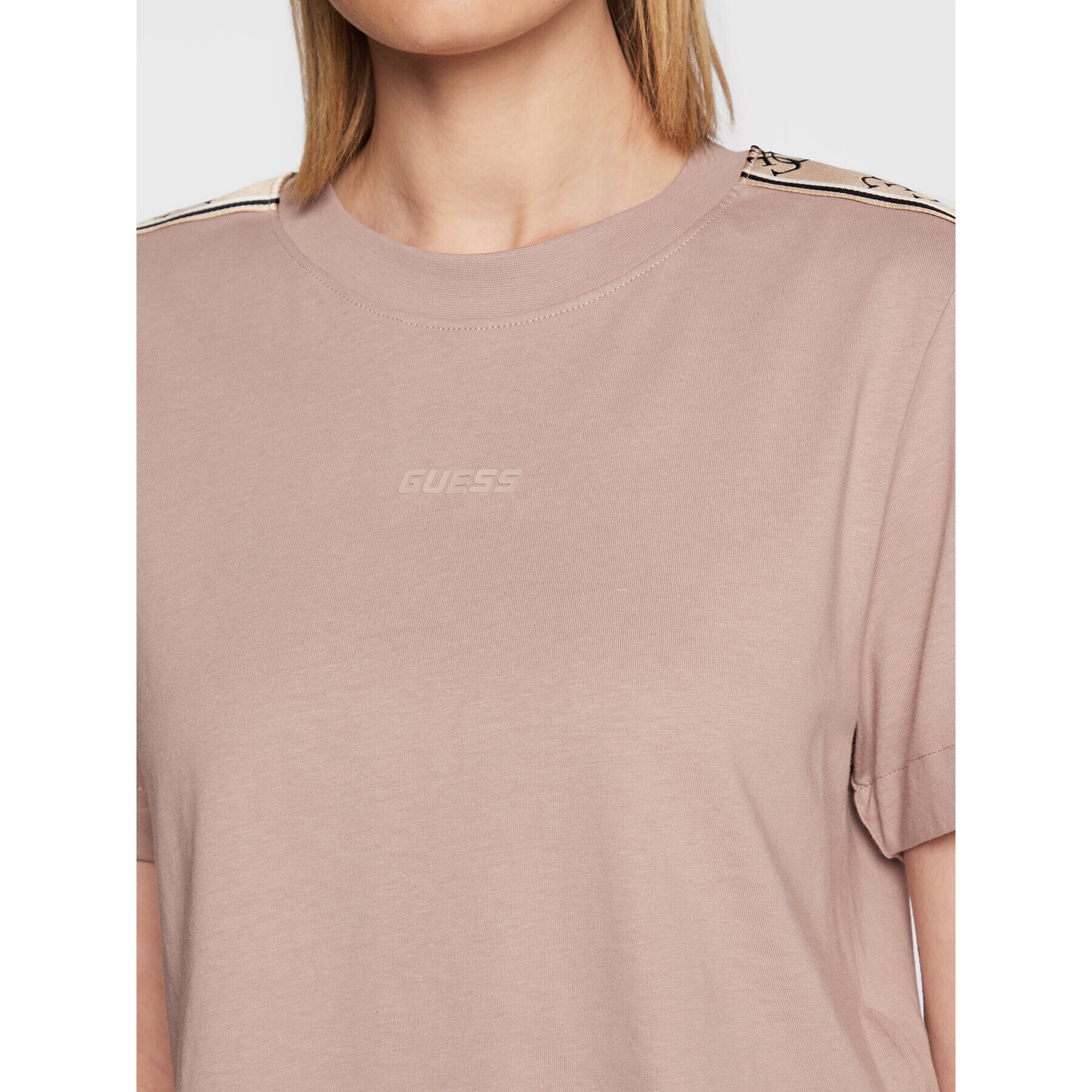 Guess Тишърт V3RI08 I3Z14 Розов Relaxed Fit - Pepit.bg