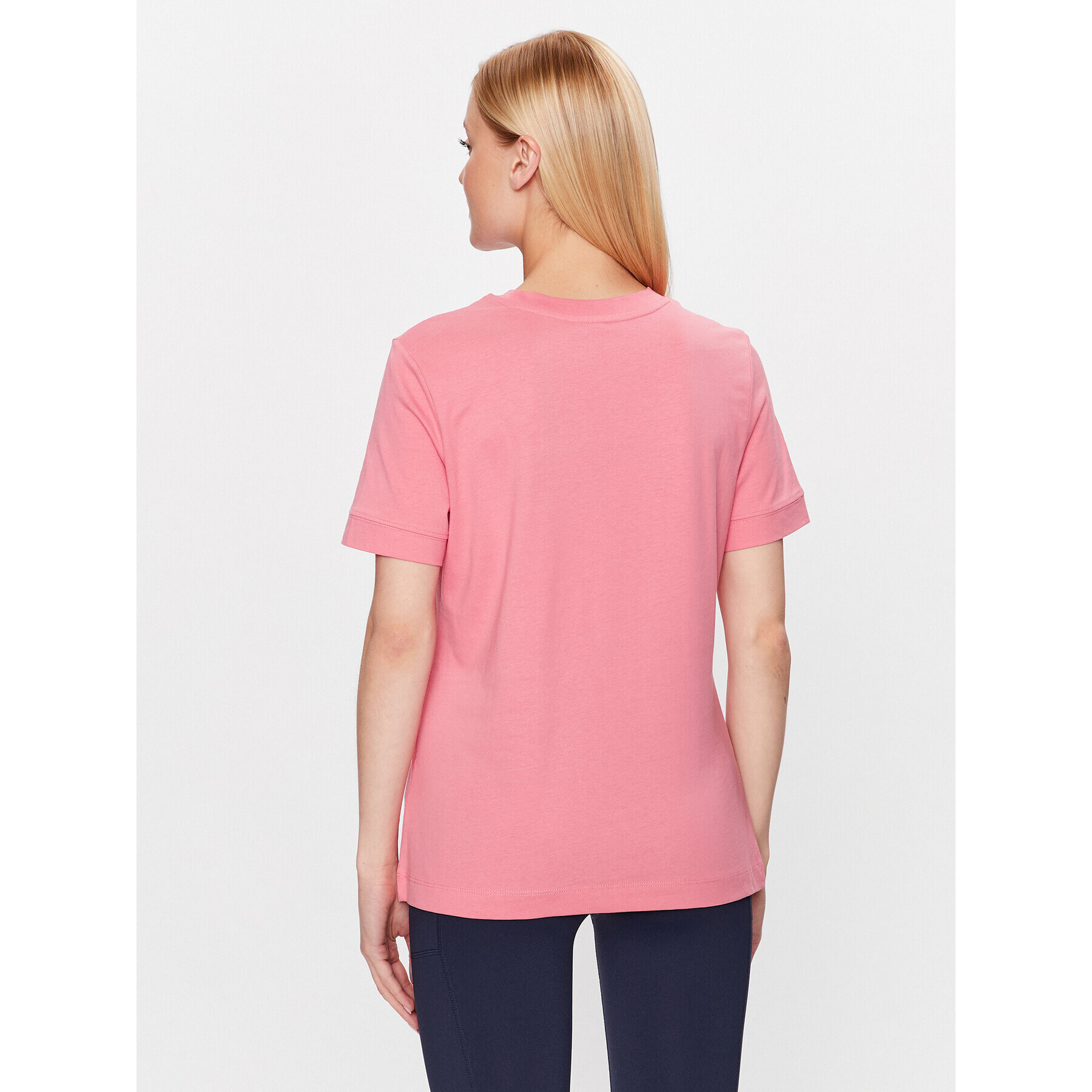 Guess Тишърт V3YI15 I3Z14 Розов Slim Fit - Pepit.bg