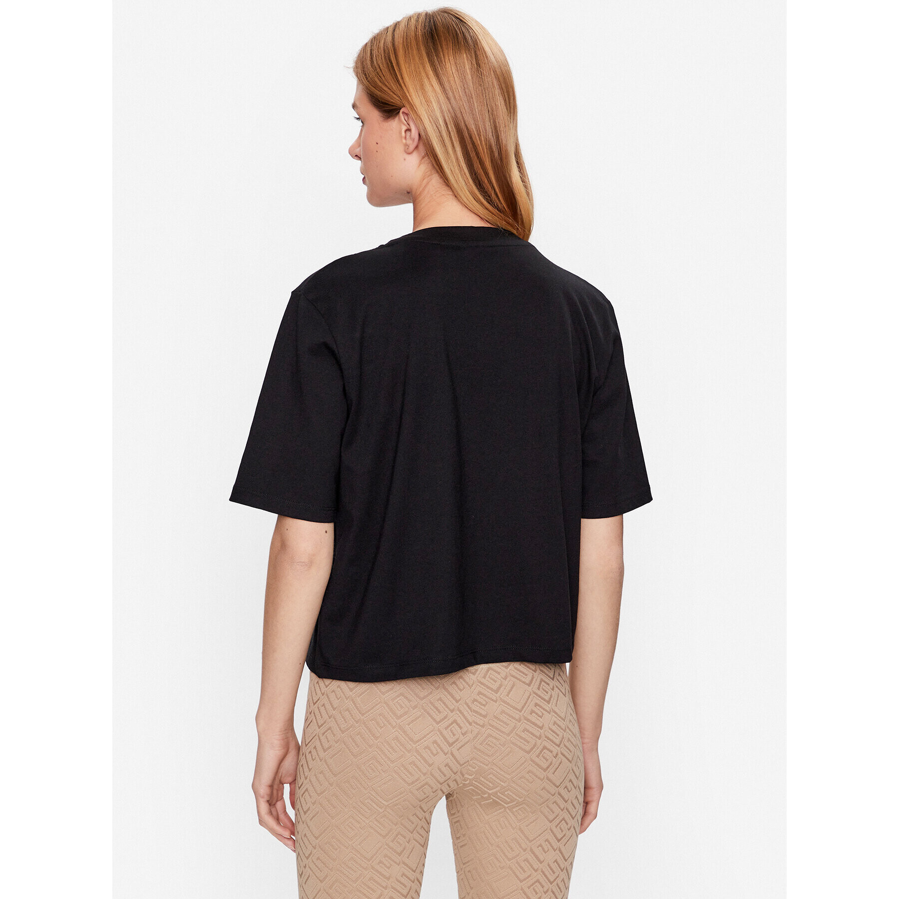 Guess Тишърт V3YI16 I3Z14 Черен Regular Fit - Pepit.bg
