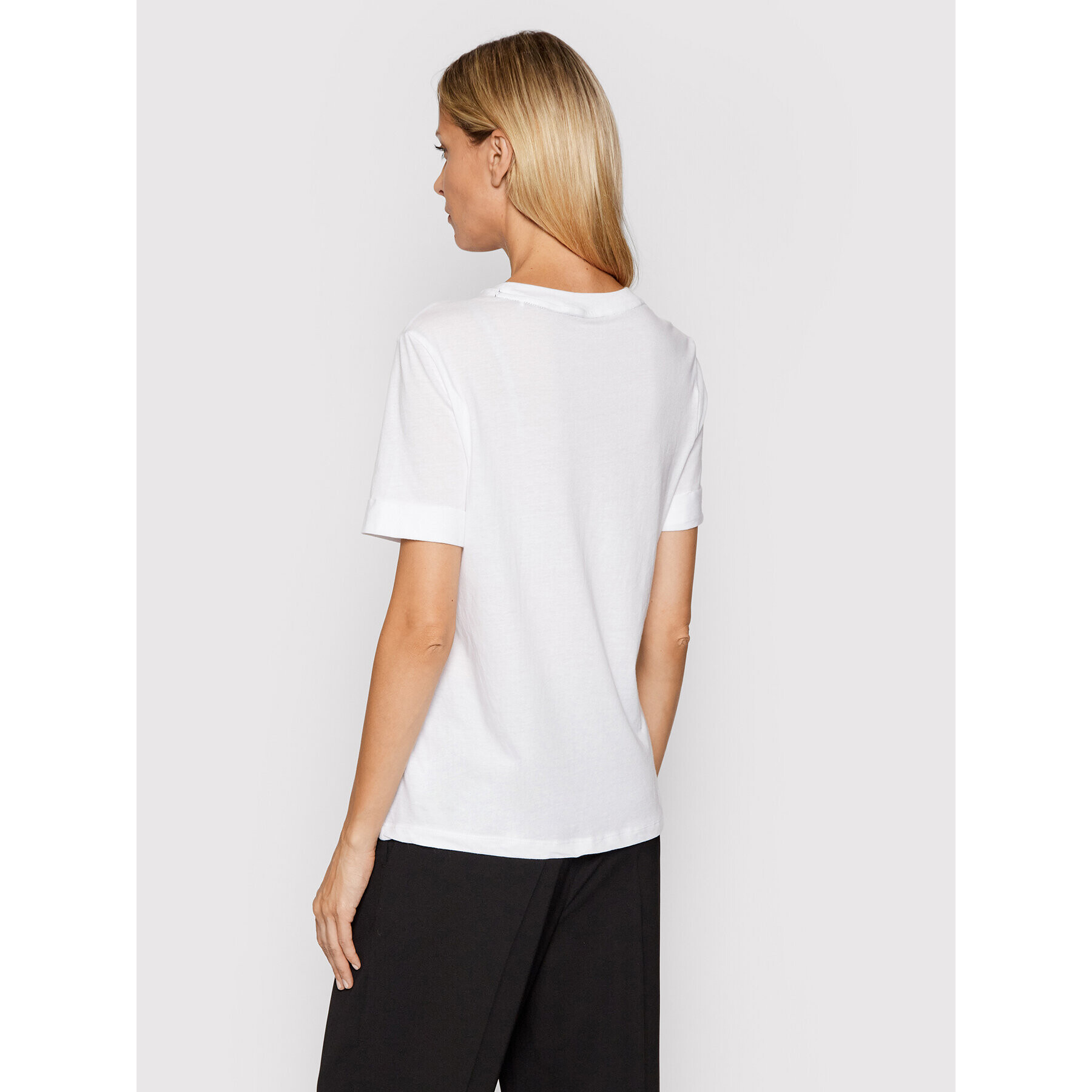 Guess Тишърт W1BI04 K46D1 Бял Regular Fit - Pepit.bg