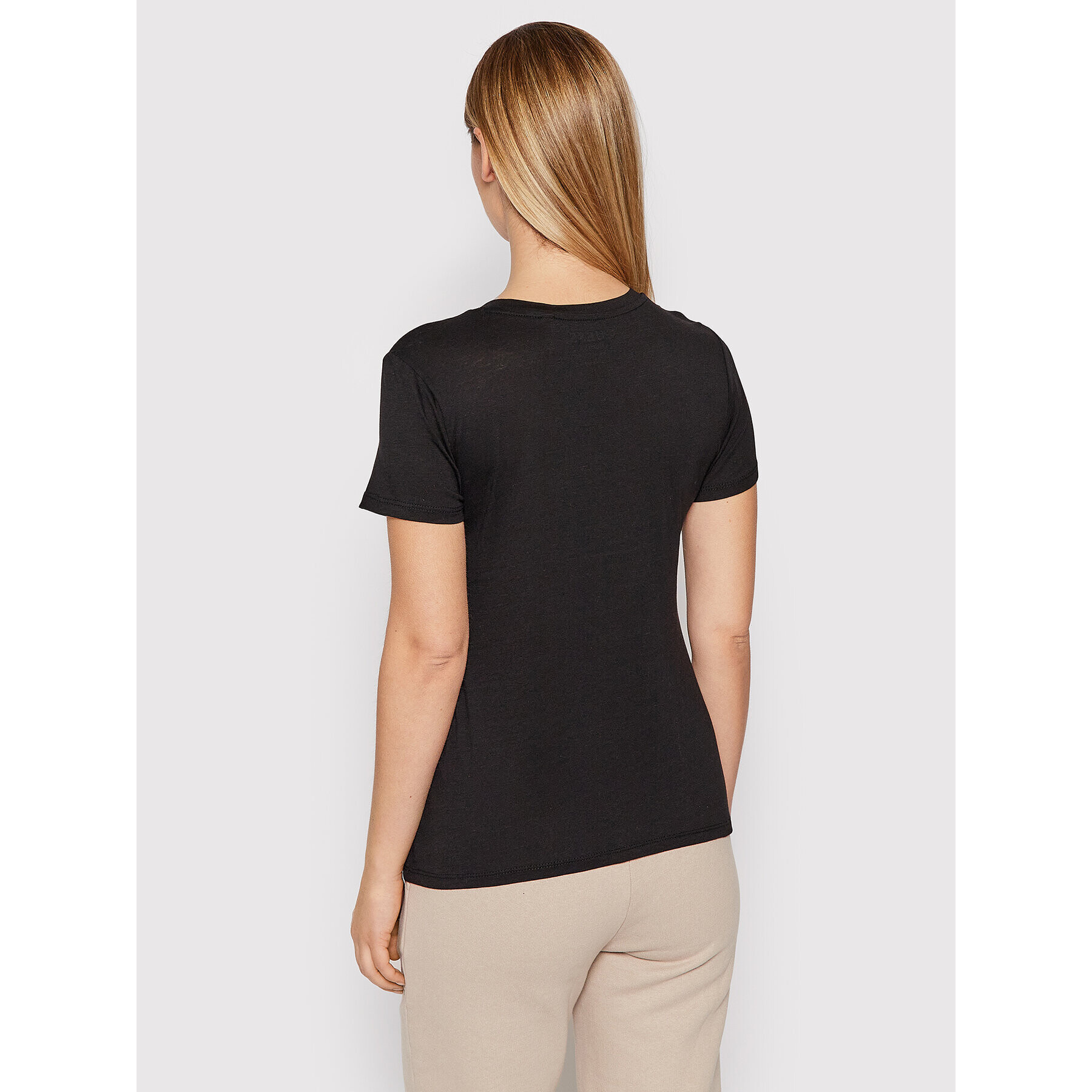 Guess Тишърт W1RI02 K9TD2 Черен Regular Fit - Pepit.bg