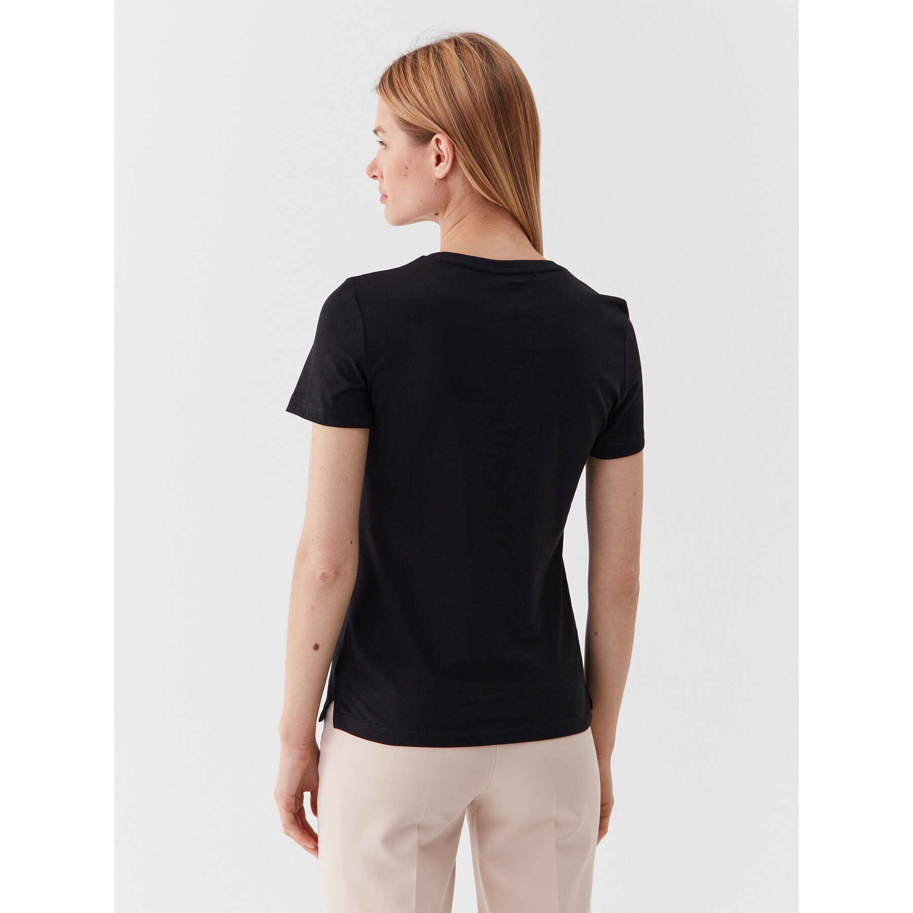 Guess Тишърт W1YI1B I3Z14 Черен Slim Fit - Pepit.bg