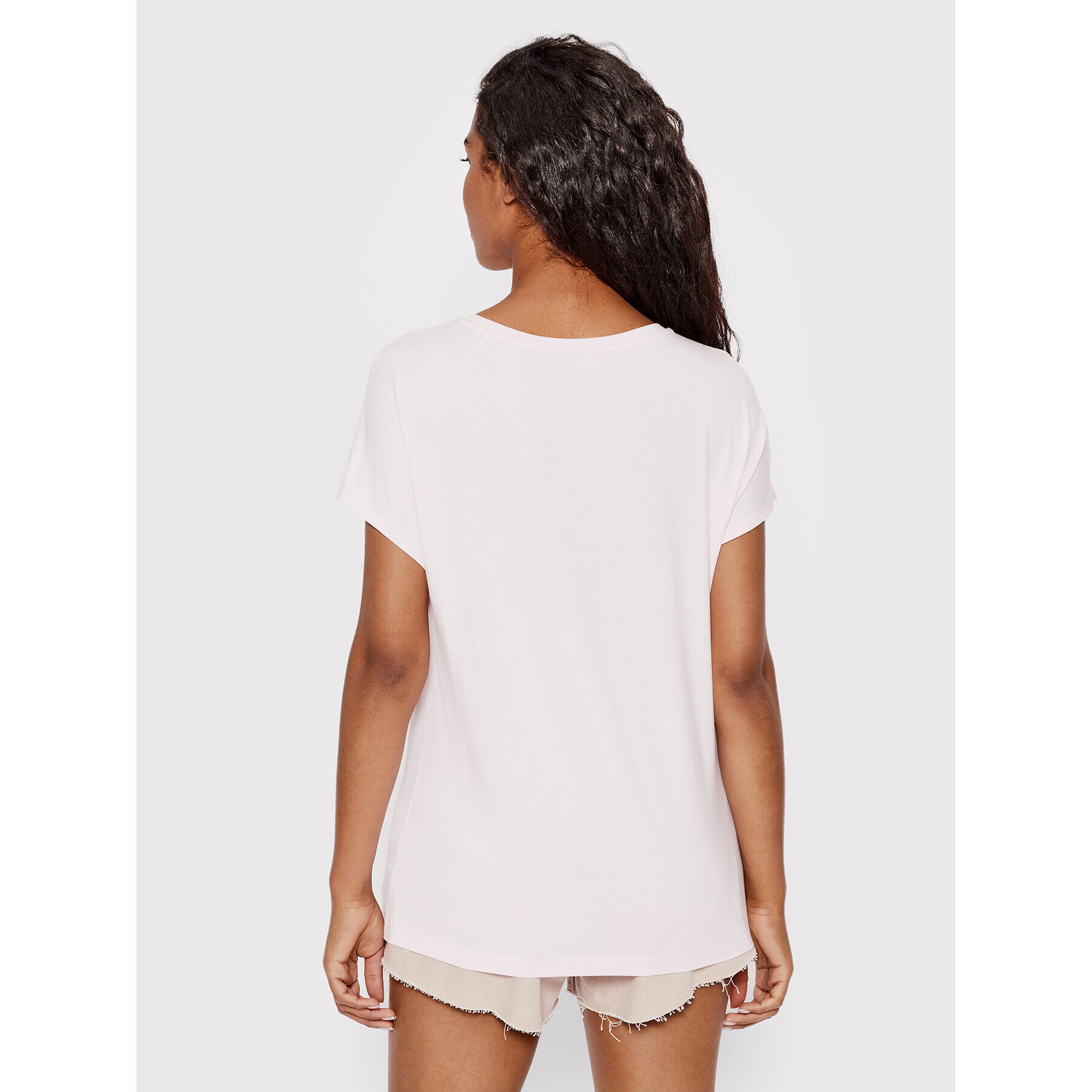Guess Тишърт W2GI03 K68D0 Розов Regular Fit - Pepit.bg