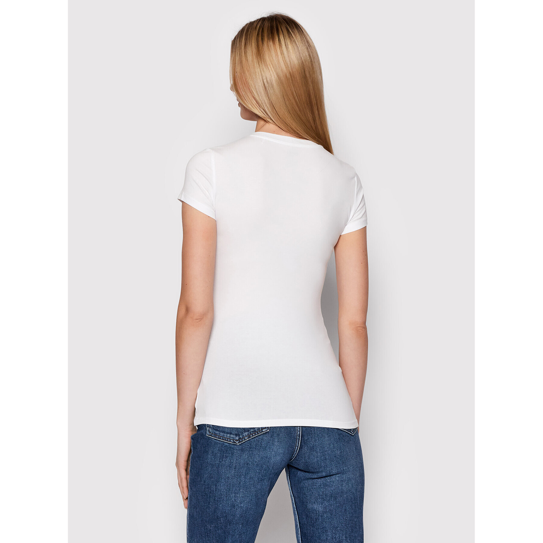 Guess Тишърт W2GI05 J1300 Бял Regular Fit - Pepit.bg