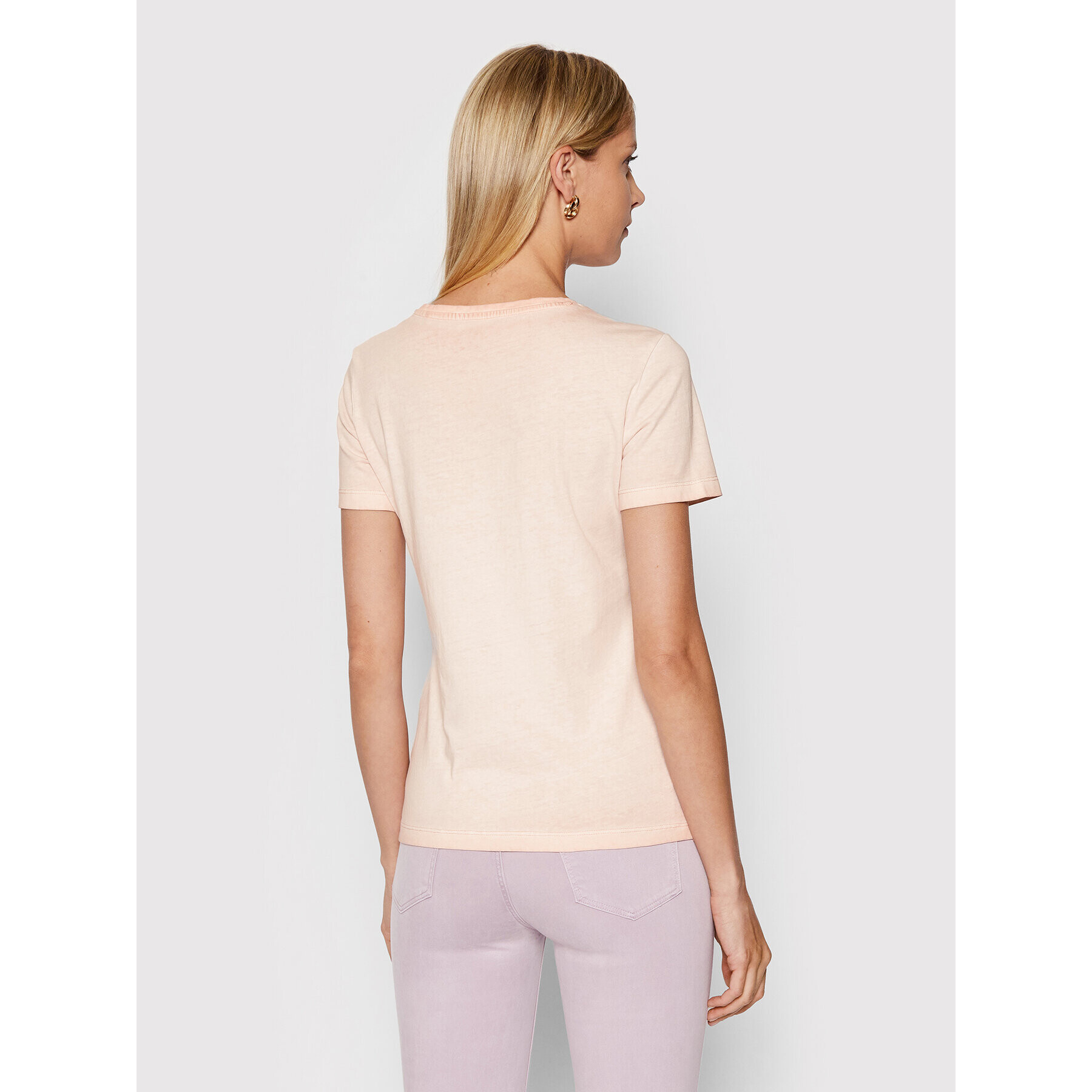 Guess Тишърт W2GI09 I3Z00 Розов Regular Fit - Pepit.bg