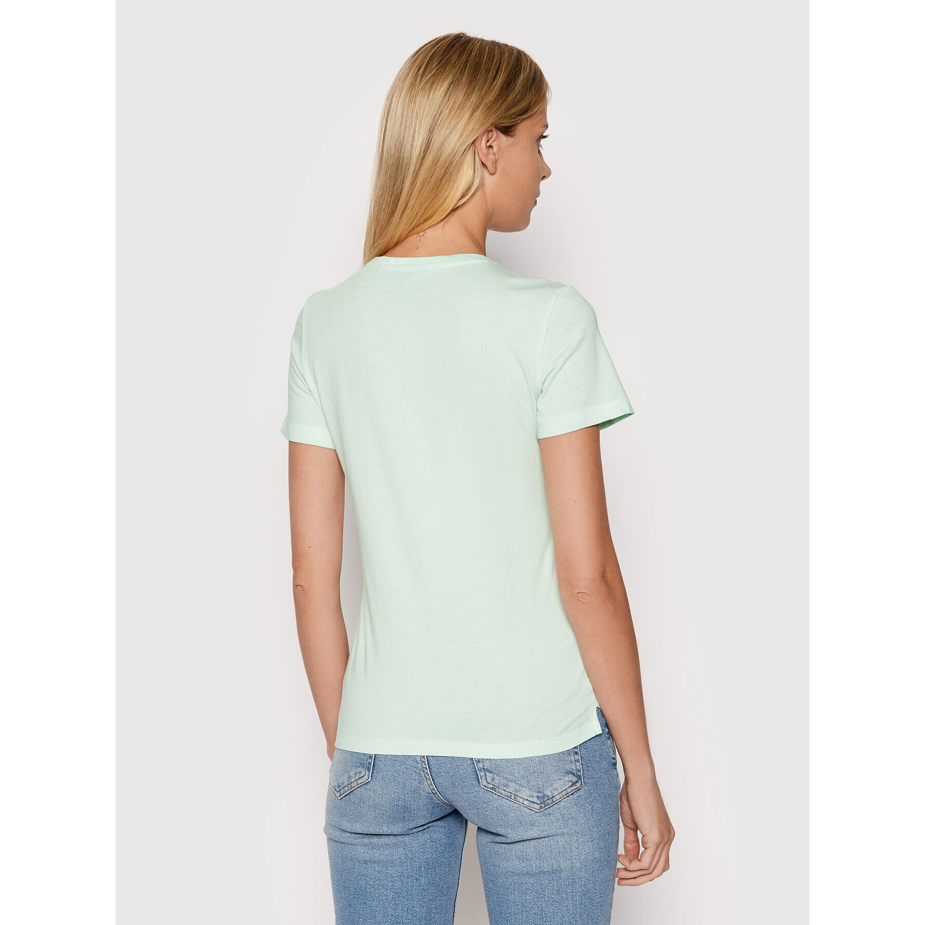 Guess Тишърт W2GI09 I3Z00 Зелен Regular Fit - Pepit.bg