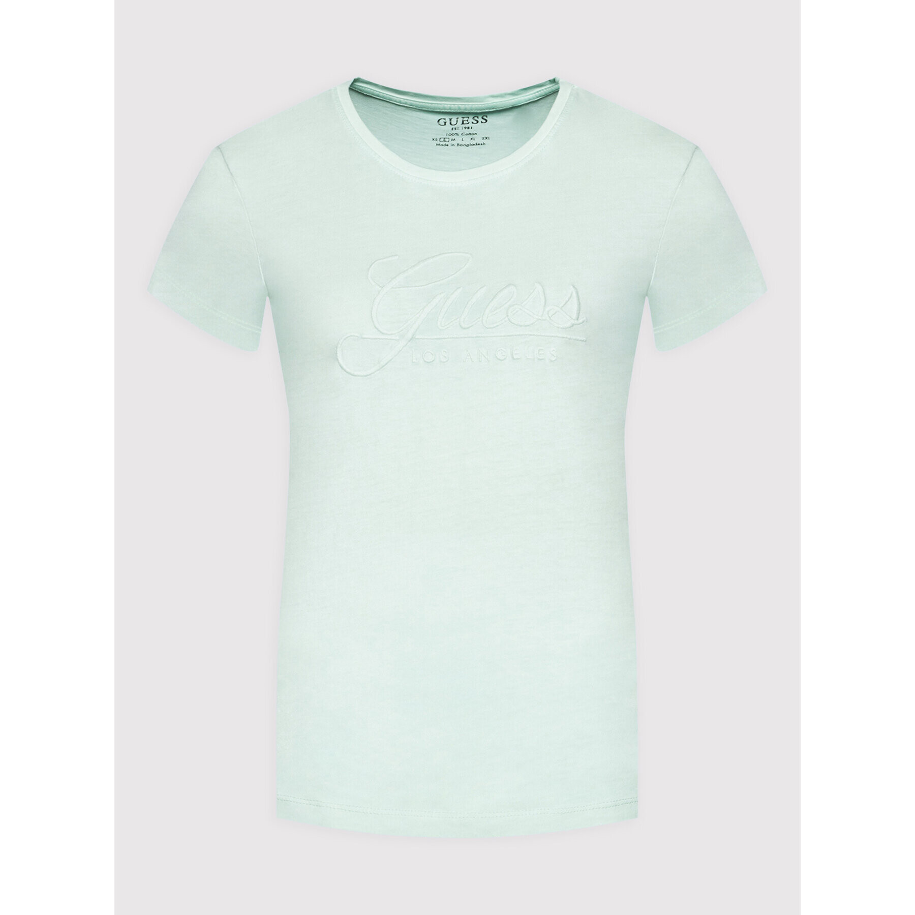 Guess Тишърт W2GI09 I3Z00 Зелен Regular Fit - Pepit.bg