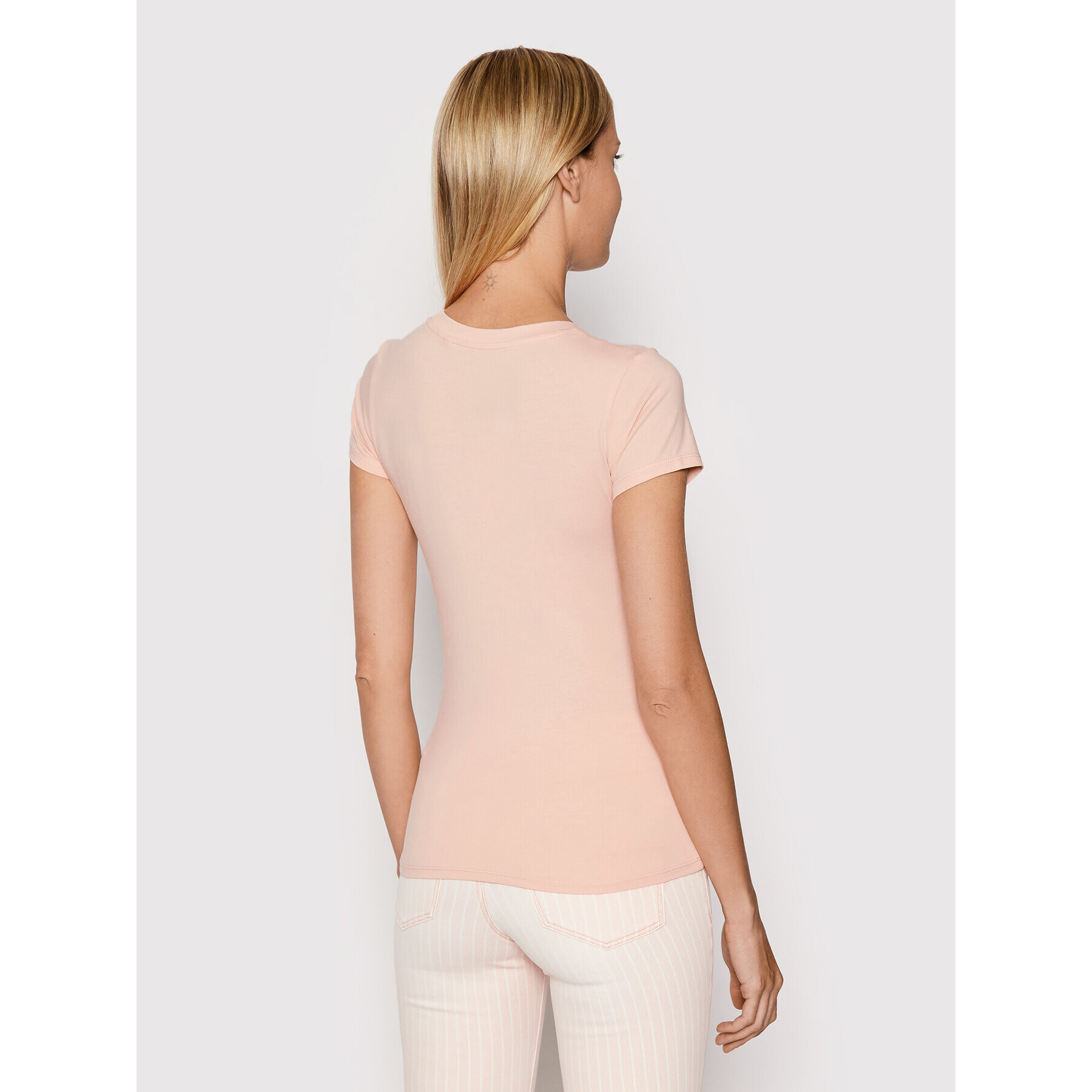 Guess Тишърт W2GI24 KA0Q1 Розов Regular Fit - Pepit.bg