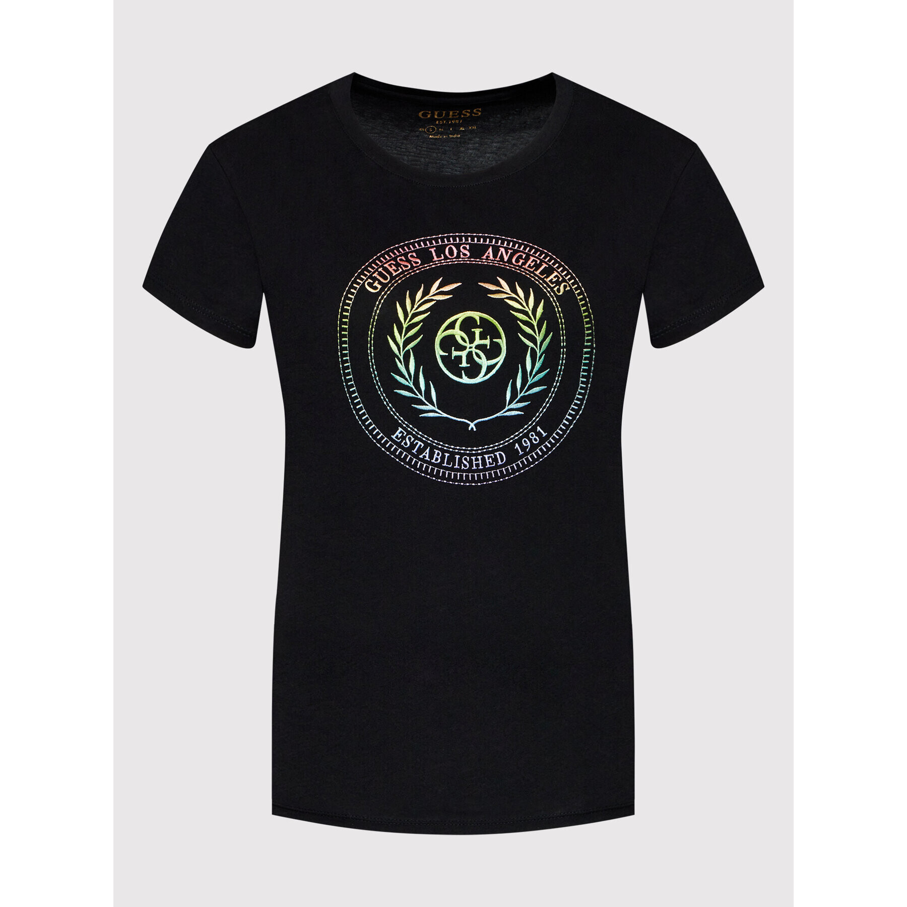 Guess Тишърт W2GI26 K9RM1 Черен Regular Fit - Pepit.bg