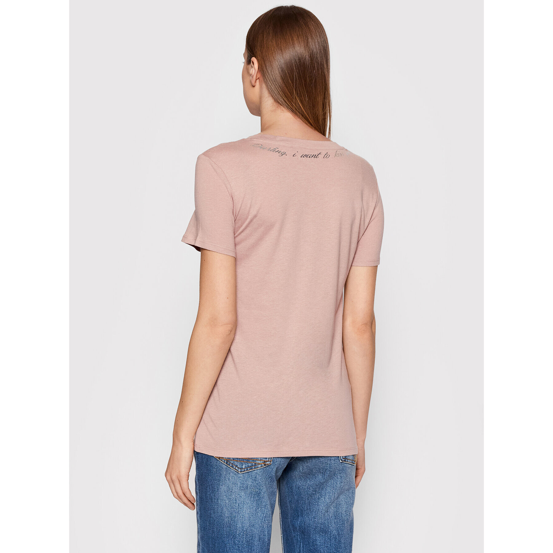 Guess Тишърт W2GI27 K9SN1 Розов Regular Fit - Pepit.bg