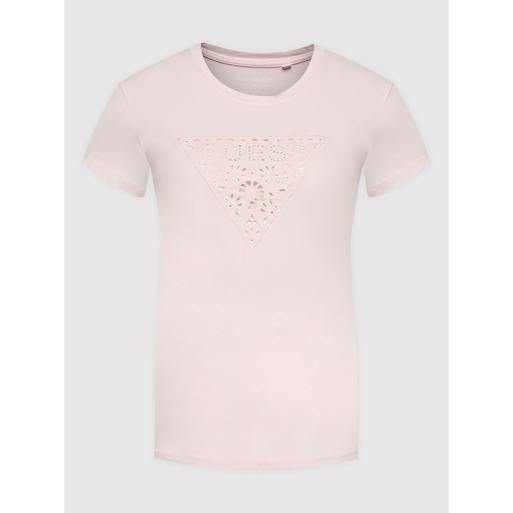 Guess Тишърт W2GI31 KA0Q1 Розов Regular Fit - Pepit.bg