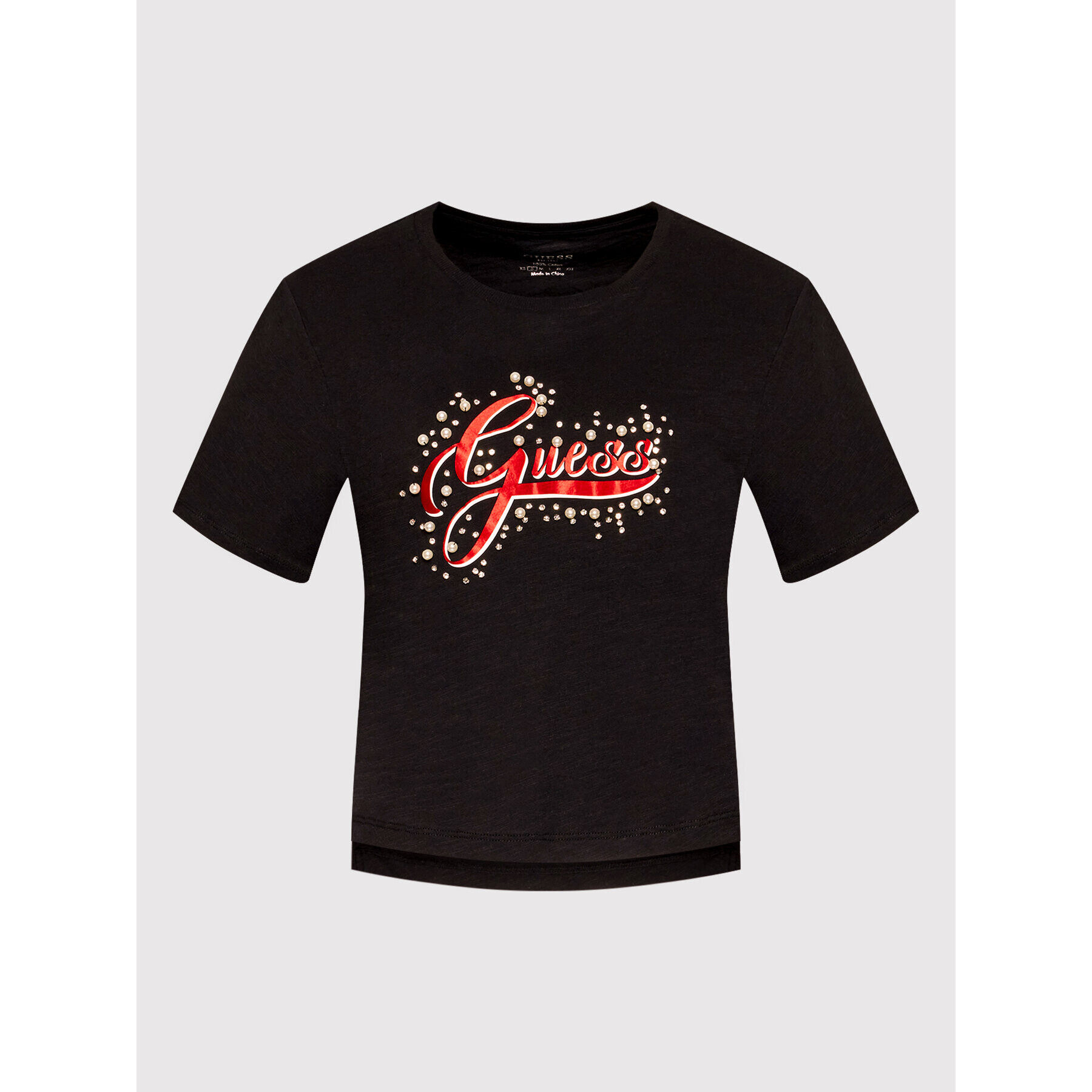 Guess Тишърт W2GI40 KB3P0 Черен Relaxed Fit - Pepit.bg