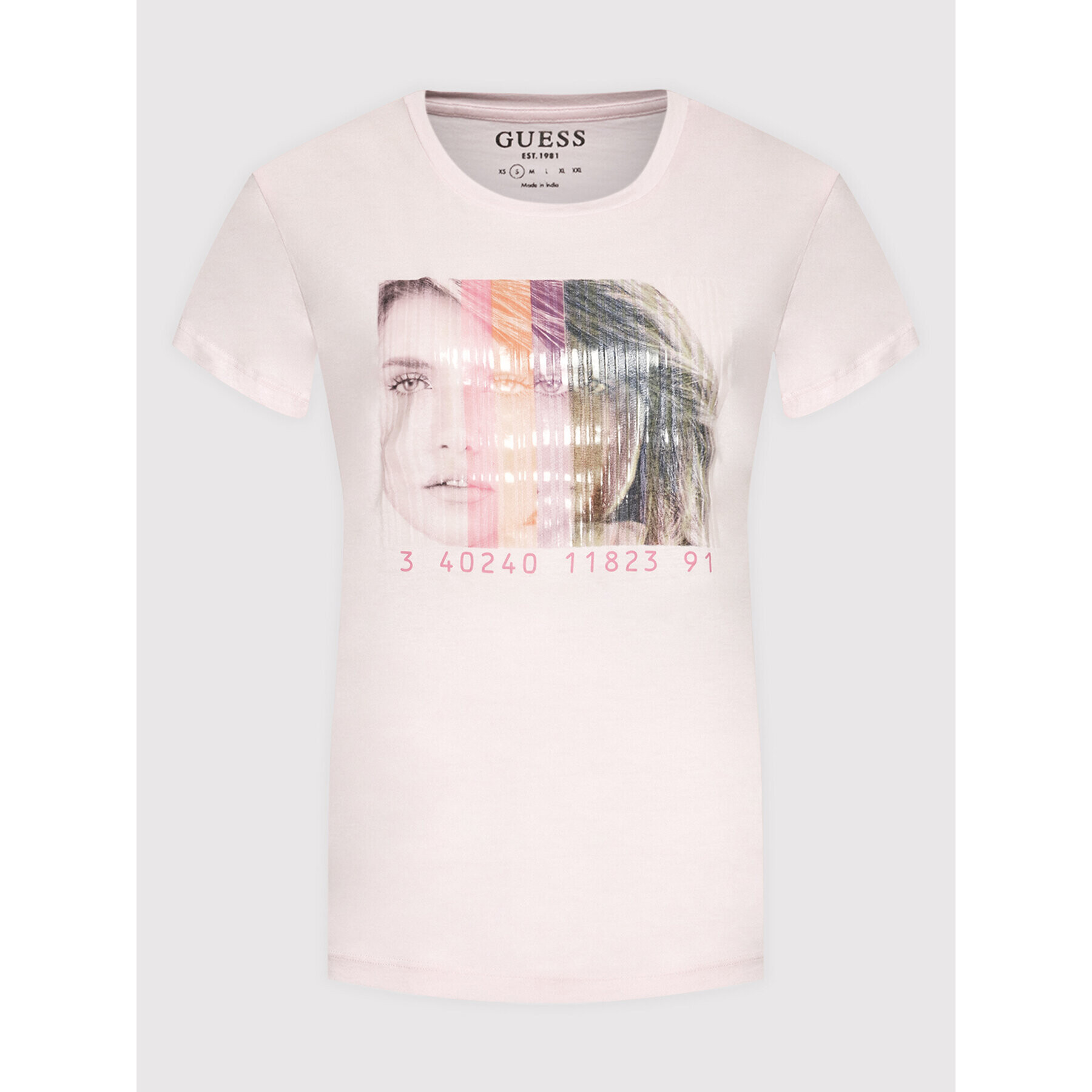 Guess Тишърт W2GI44 K9SN1 Розов Regular Fit - Pepit.bg