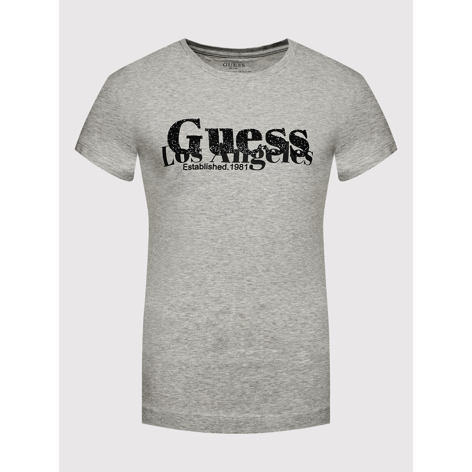 Guess Тишърт W2RI00 J1311 Сив Regular Fit - Pepit.bg