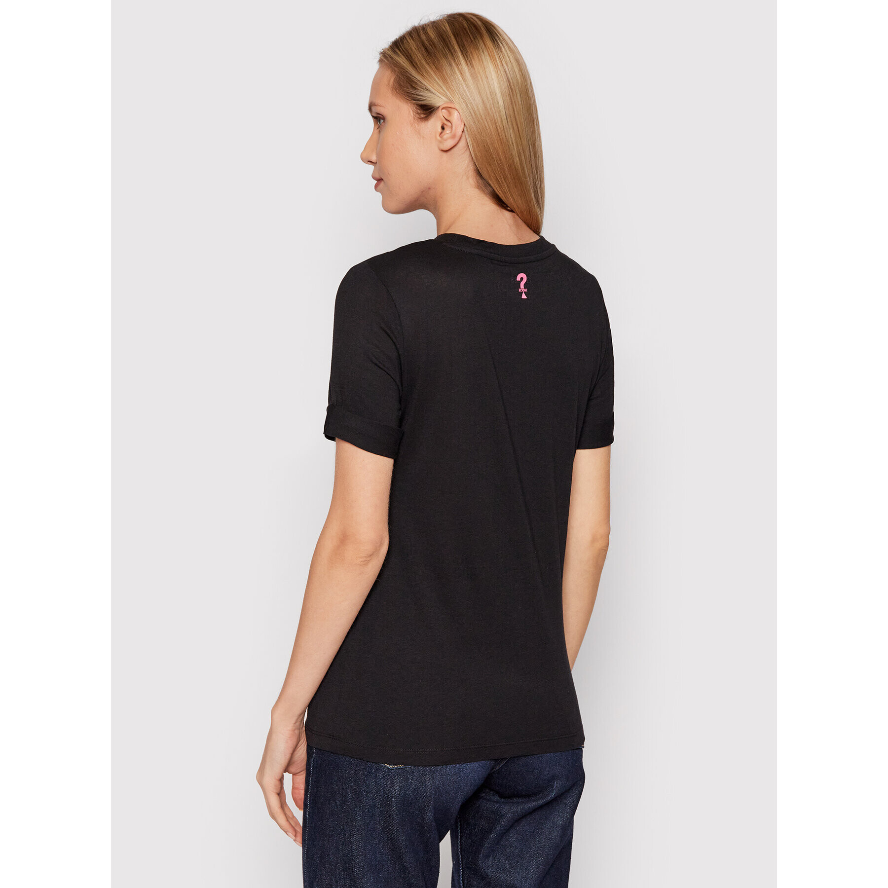 Guess Тишърт W2RI13 K9RV0 Черен Regular Fit - Pepit.bg