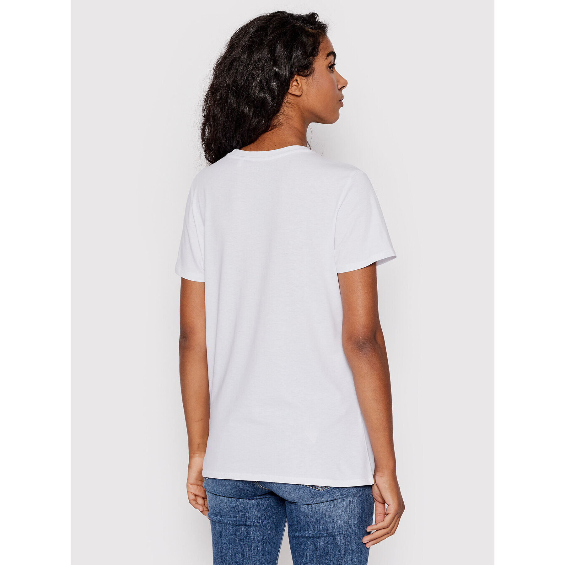 Guess Тишърт W2YI08 K9RM1 Бял Regular Fit - Pepit.bg