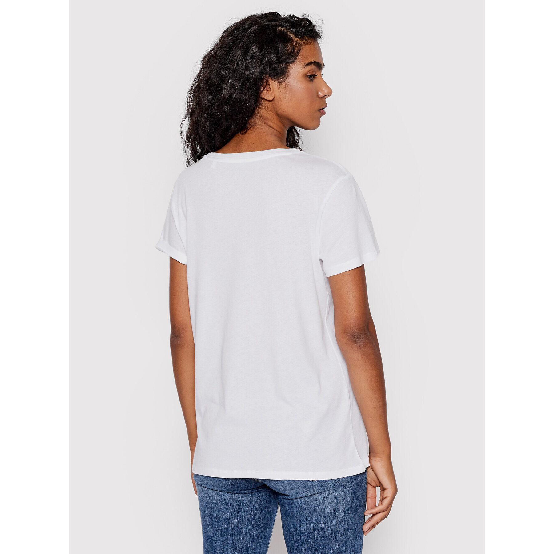 Guess Тишърт W2YI13 K9SN1 Бял Regular Fit - Pepit.bg