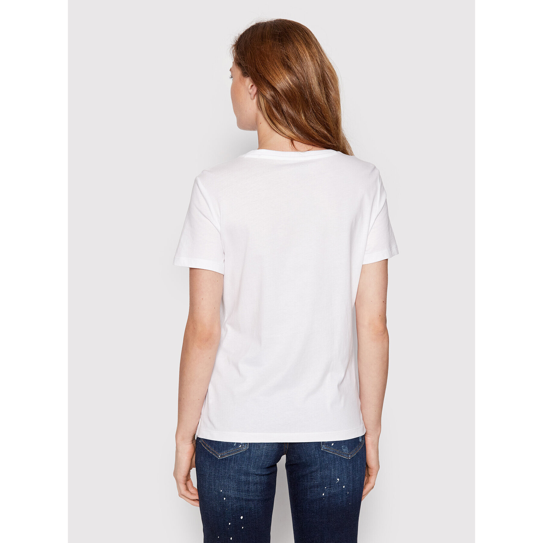 Guess Тишърт W2YI26 I3Z11 Бял Regular Fit - Pepit.bg