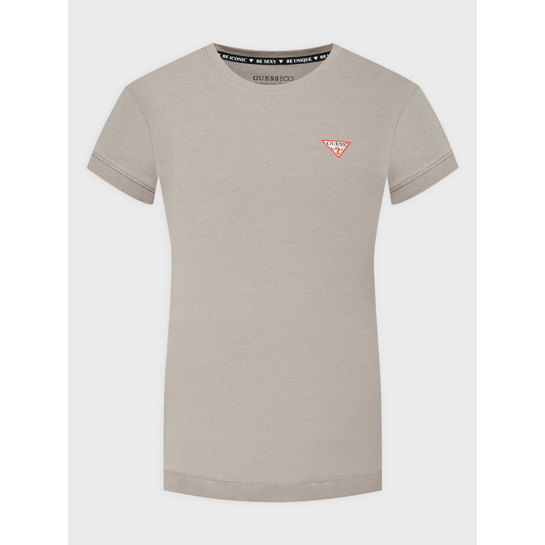 Guess Тишърт W2YI44 J1311 Сив Slim Fit - Pepit.bg