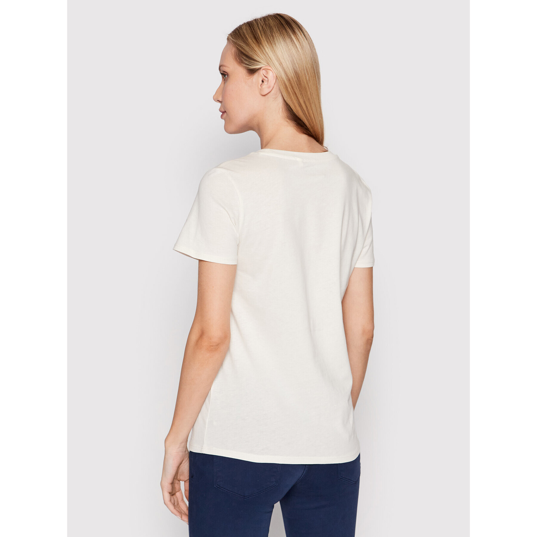 Guess Тишърт W2YI46 K9RM1 Бежов Regular Fit - Pepit.bg