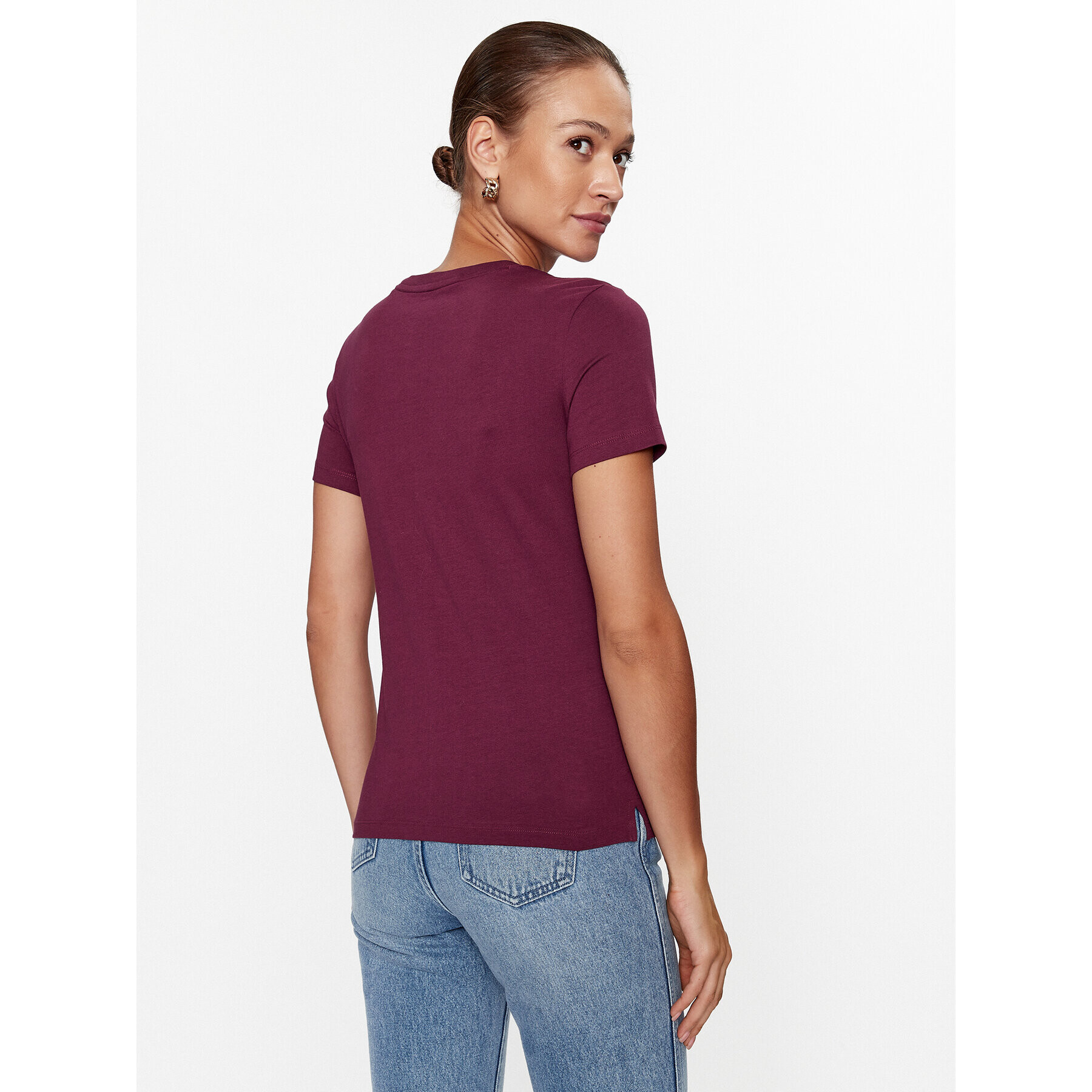 Guess Тишърт W3BI42 I3Z14 Виолетов Regular Fit - Pepit.bg