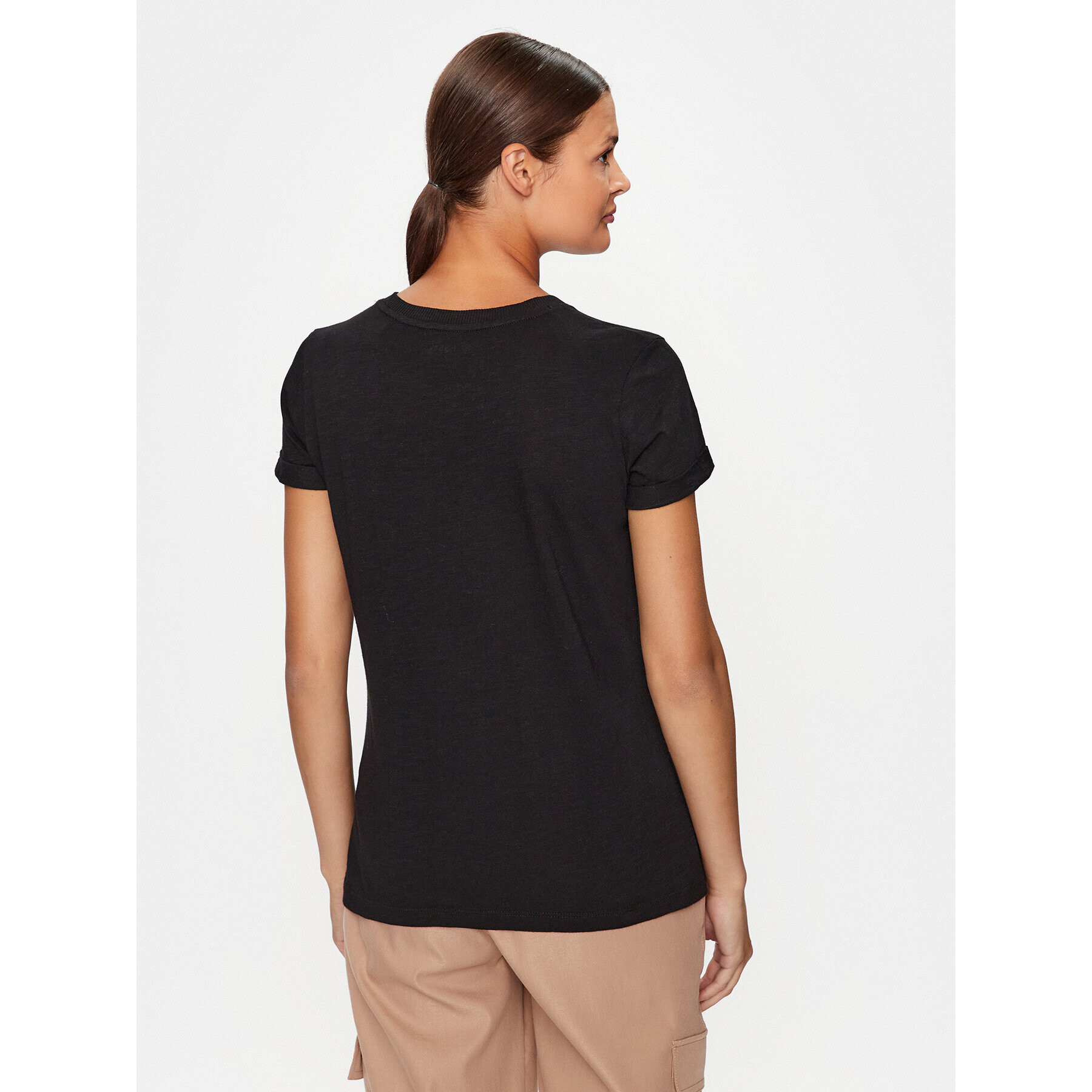 Guess Тишърт W3YI35 K8G01 Черен Regular Fit - Pepit.bg