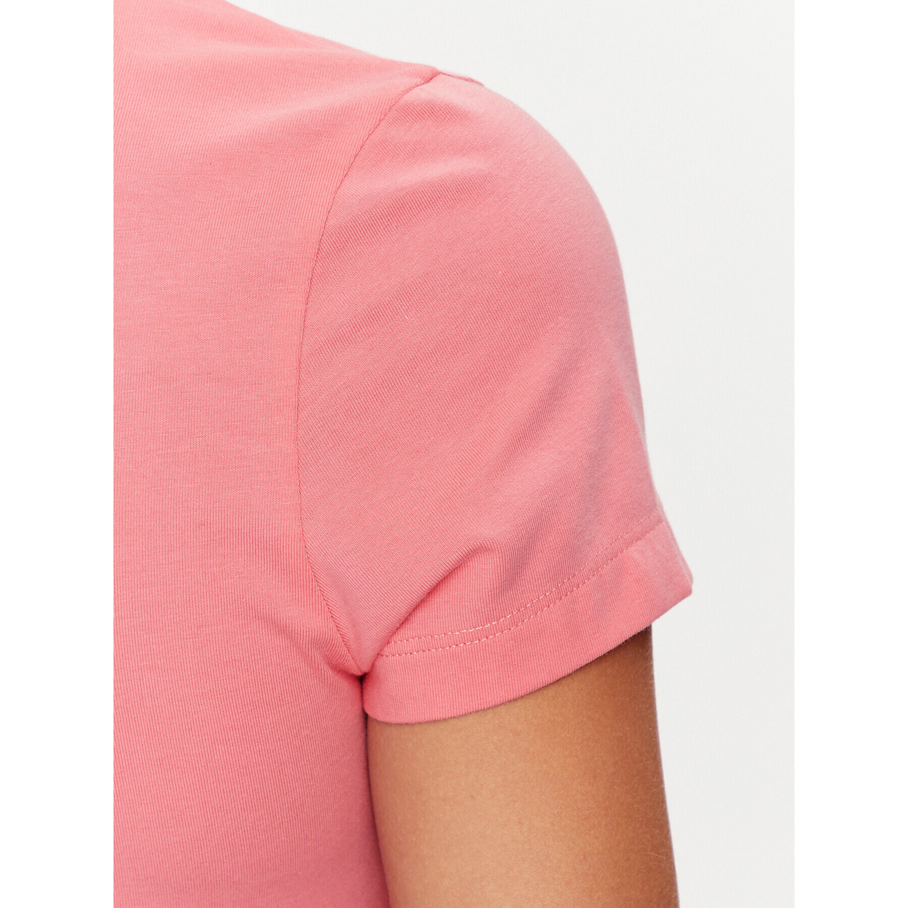 Guess Тишърт W3YI36 J1314 Розов Slim Fit - Pepit.bg