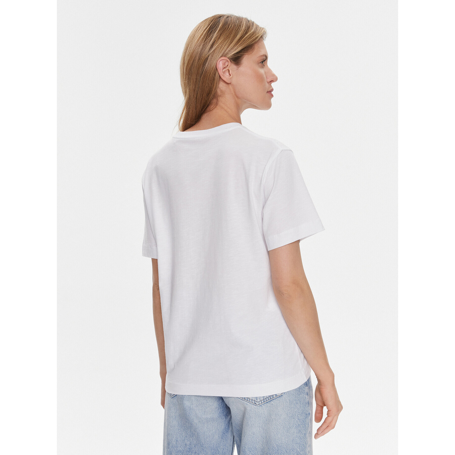 Guess Тишърт W4RI49 K6XN4 Бял Regular Fit - Pepit.bg