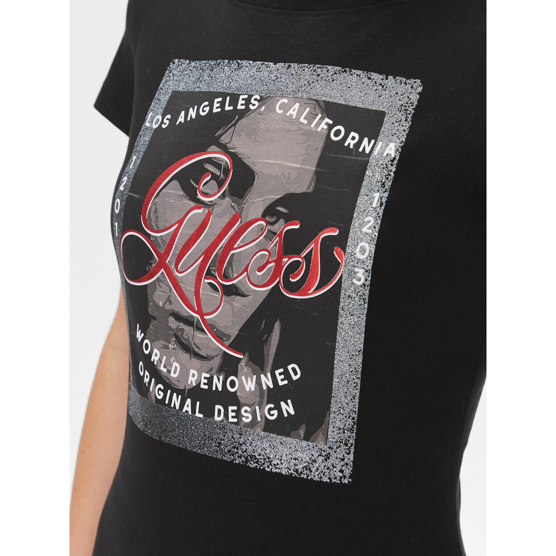 Guess Тишърт W4RI56 JA914 Цветен Slim Fit - Pepit.bg
