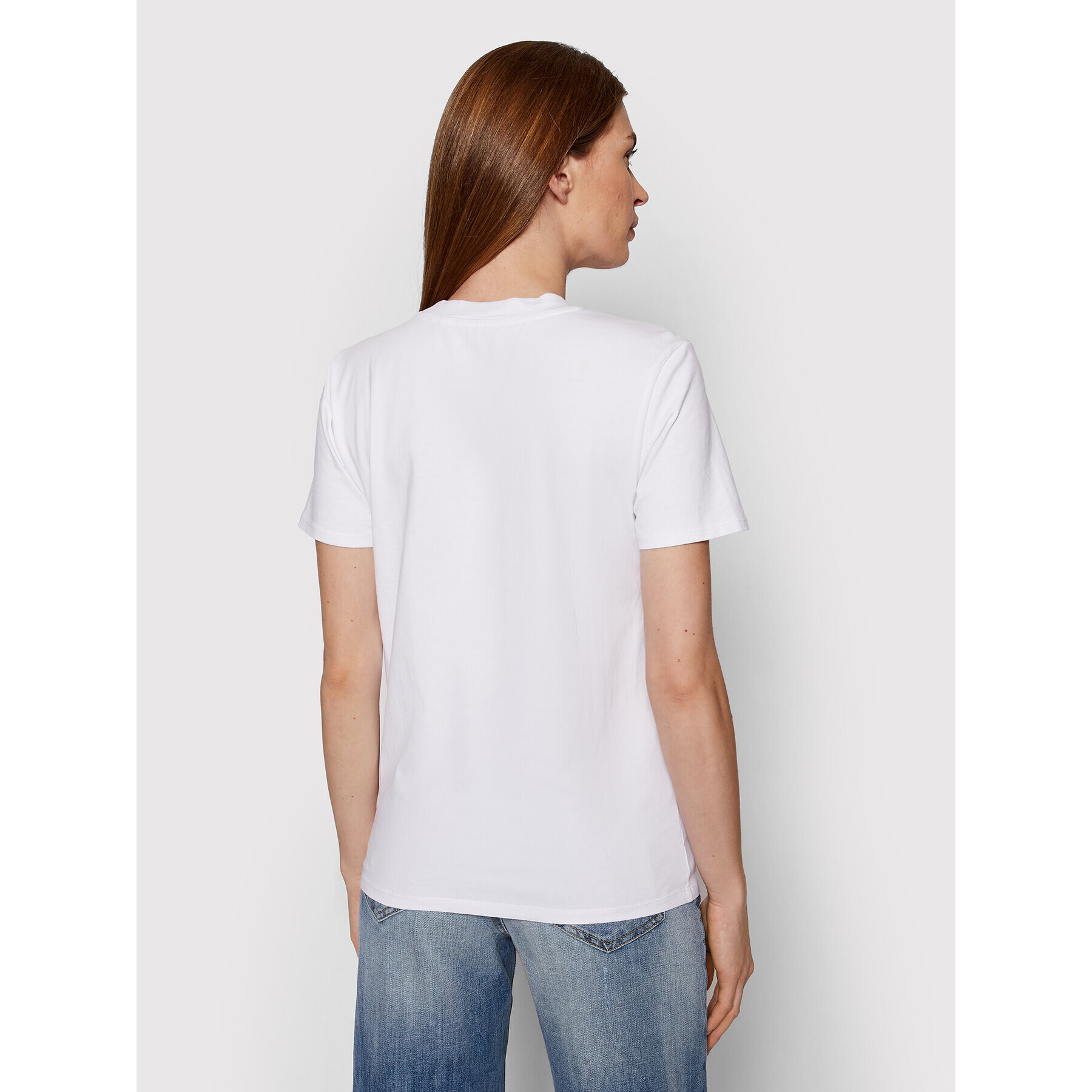 Guess Тишърт W93I0R R9I60 Бял Regular Fit - Pepit.bg