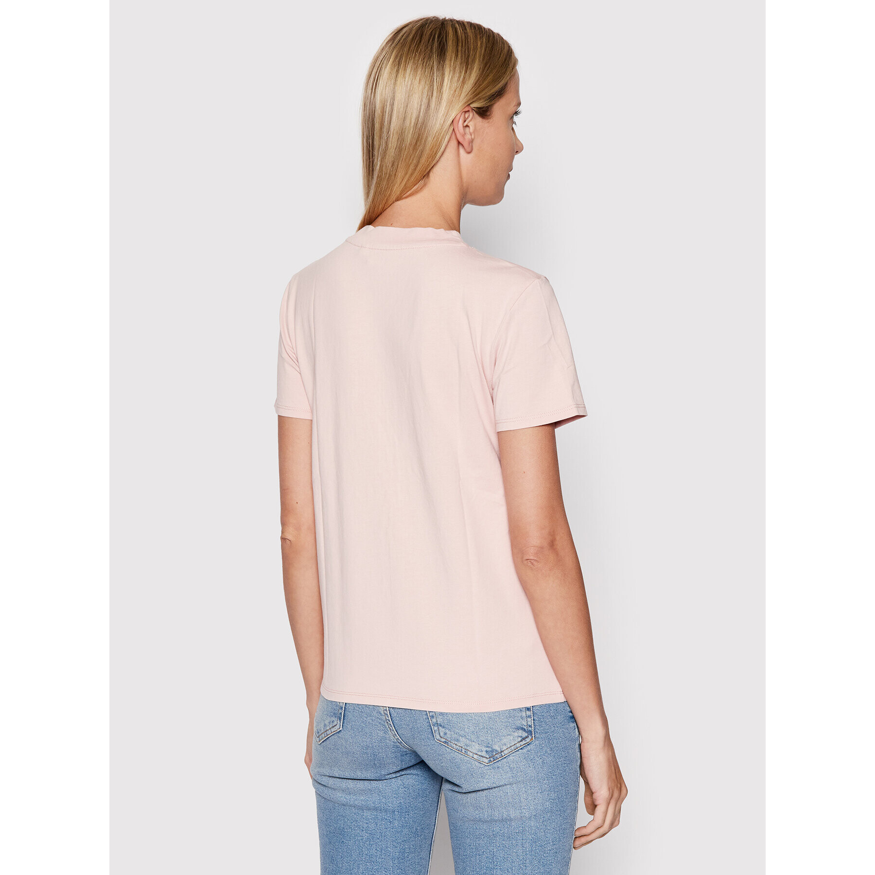Guess Тишърт W93I0R R9I60 Розов Regular Fit - Pepit.bg