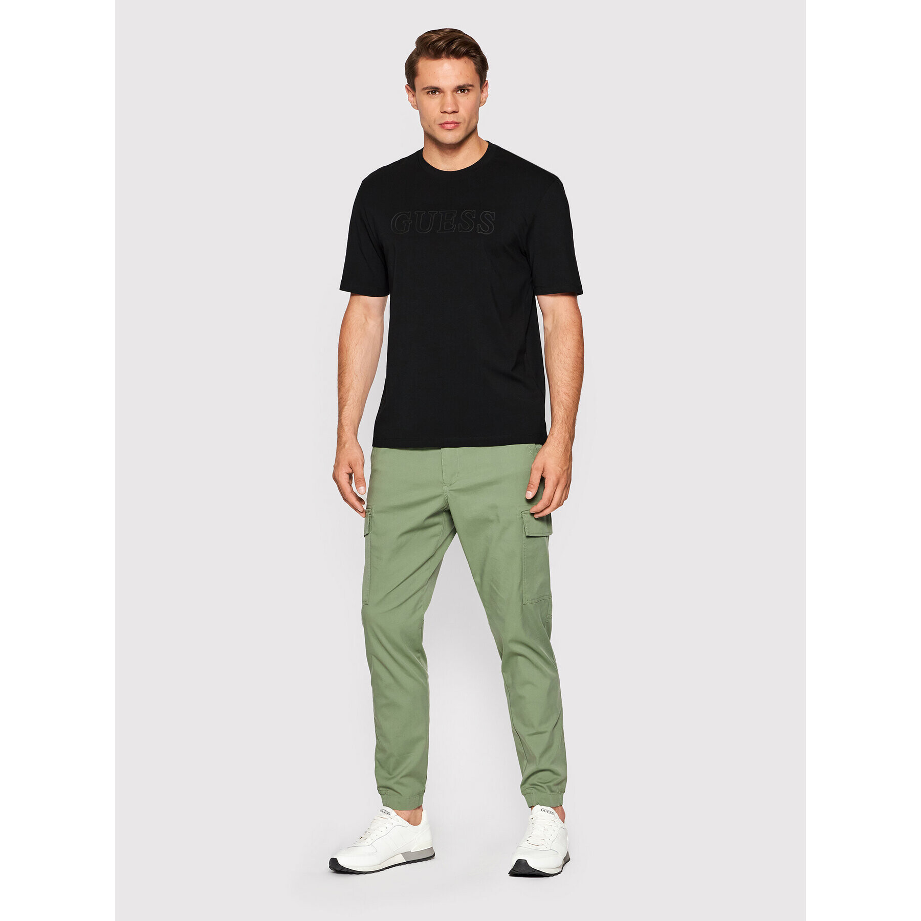 Guess Тишърт Z2YI11 J1311 Черен Regular Fit - Pepit.bg