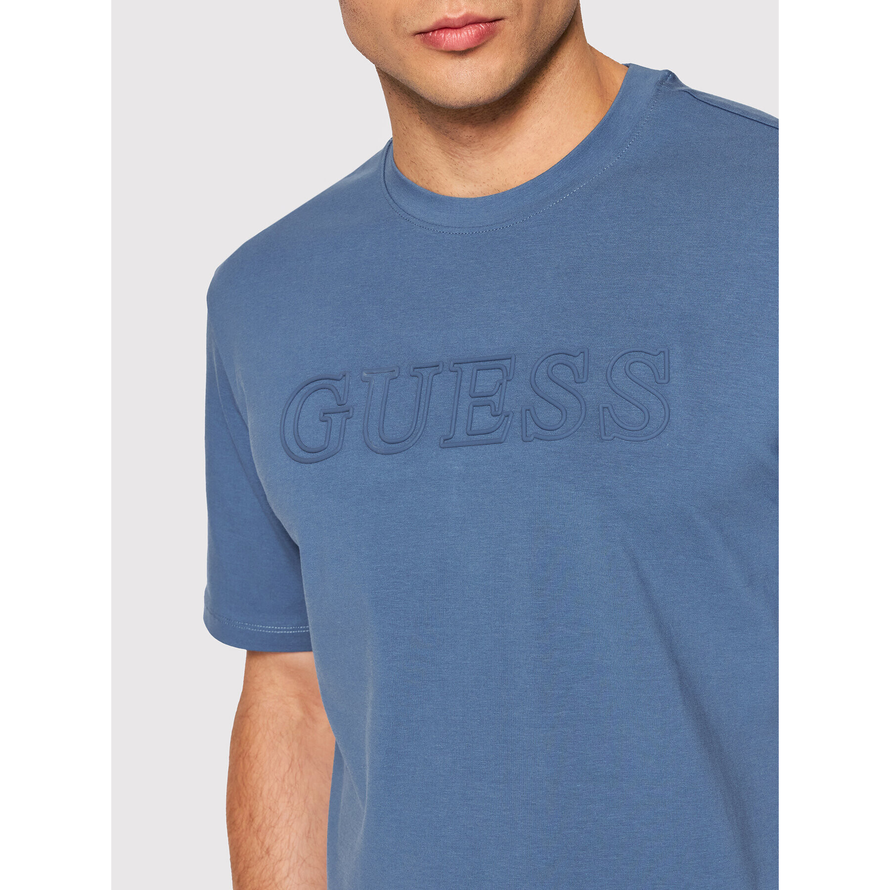 Guess Тишърт Z2YI11 J1311 Син Regular Fit - Pepit.bg