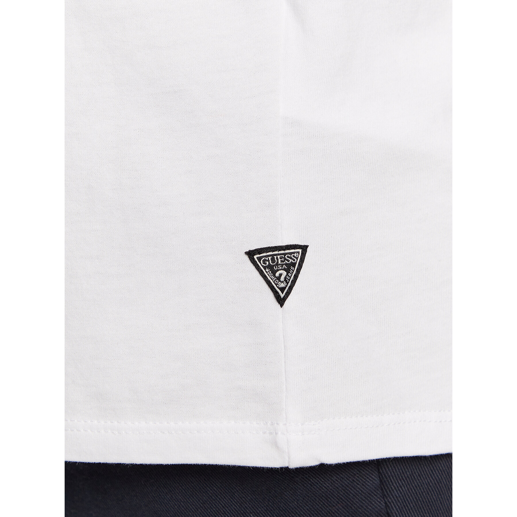Guess Тишърт Zebra Logo M3GI58 KBDL0 Бял Slim Fit - Pepit.bg