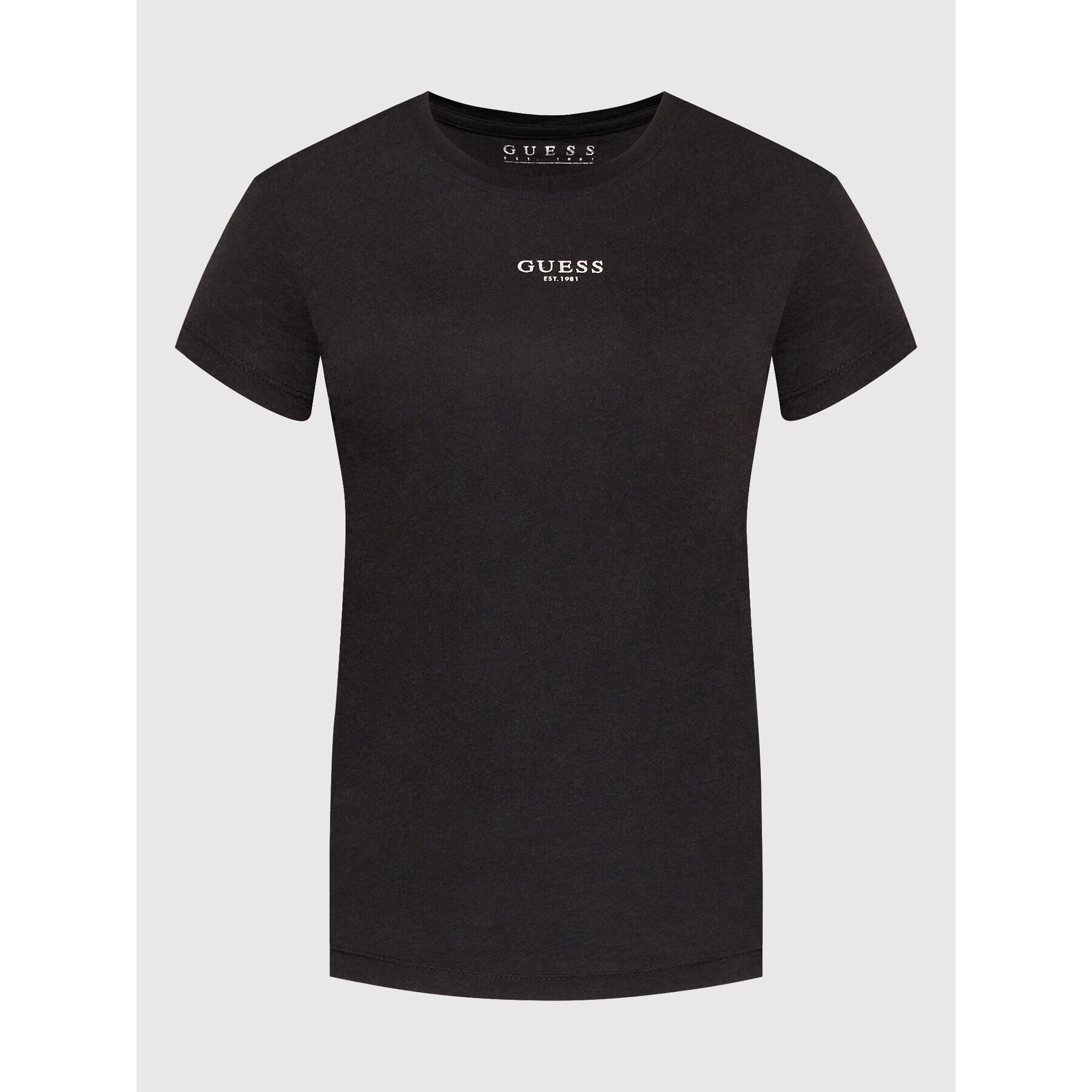 Guess Тишърт Zumaia W1BI12 K46D1 Черен Regular Fit - Pepit.bg