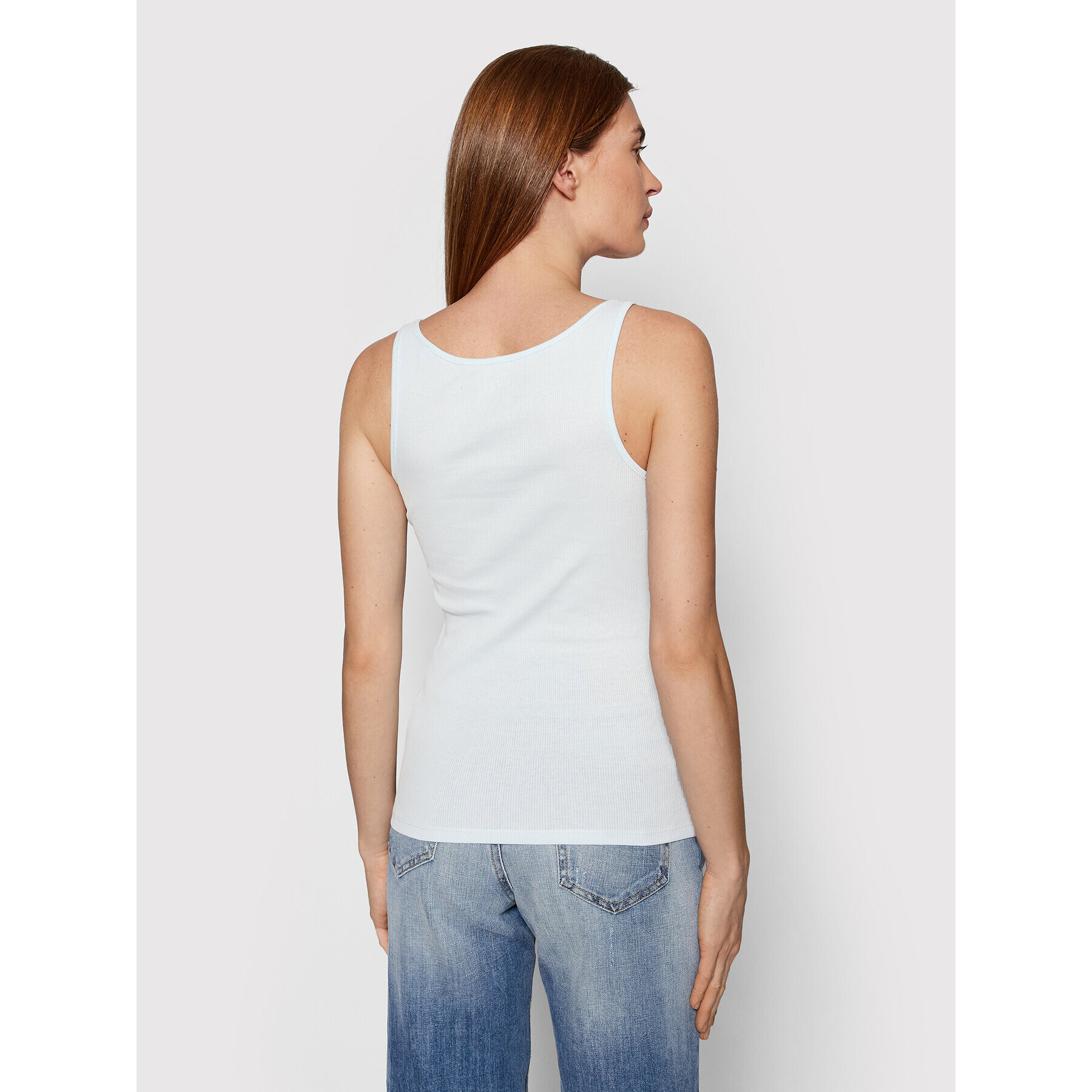 Guess топ Atena W2GP09 K1811 Син Slim Fit - Pepit.bg