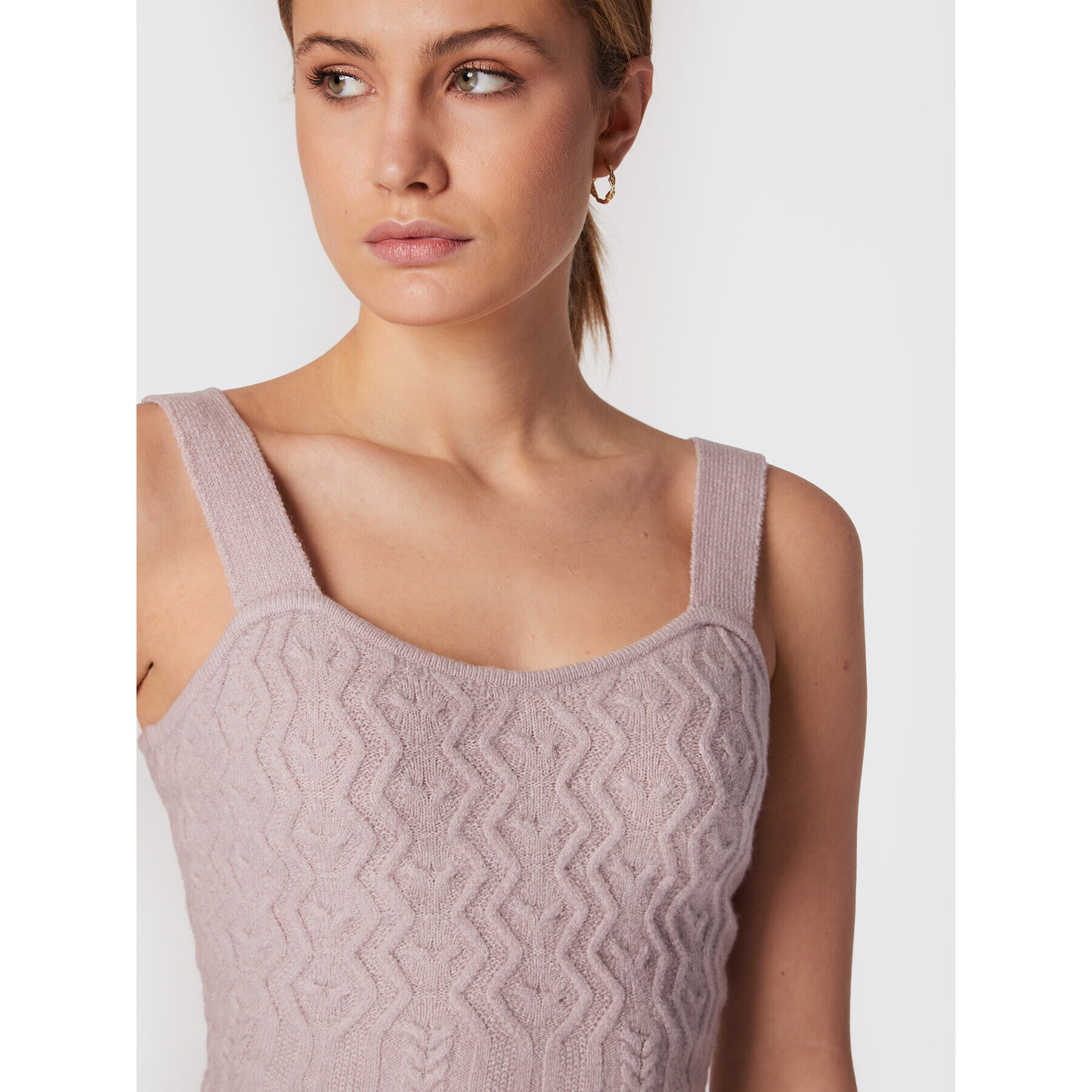 Guess топ Blaire W2BR59 Z2QA0 Розов Slim Fit - Pepit.bg