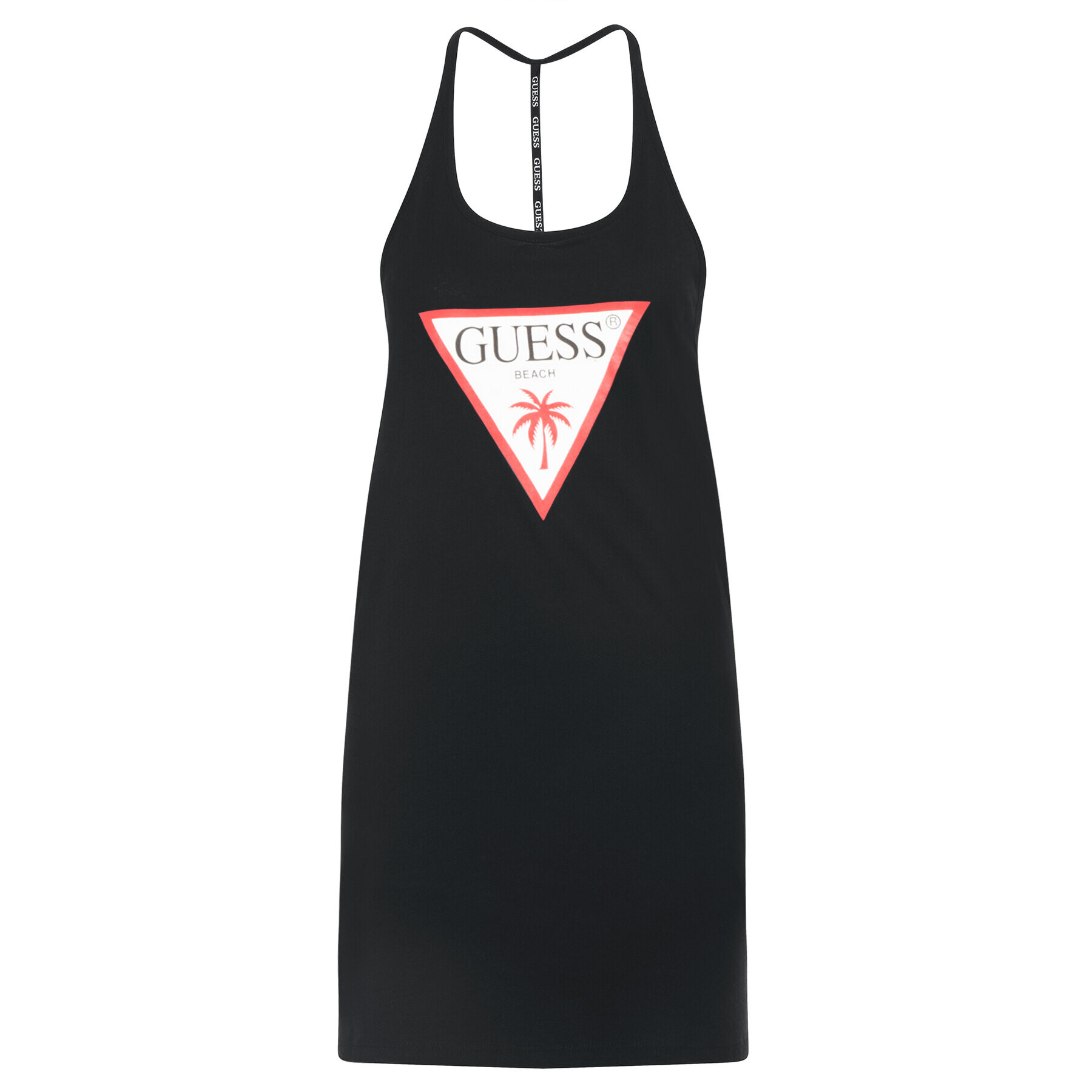 Guess Топ E02I02 K8FY0 Черен Regular Fit - Pepit.bg