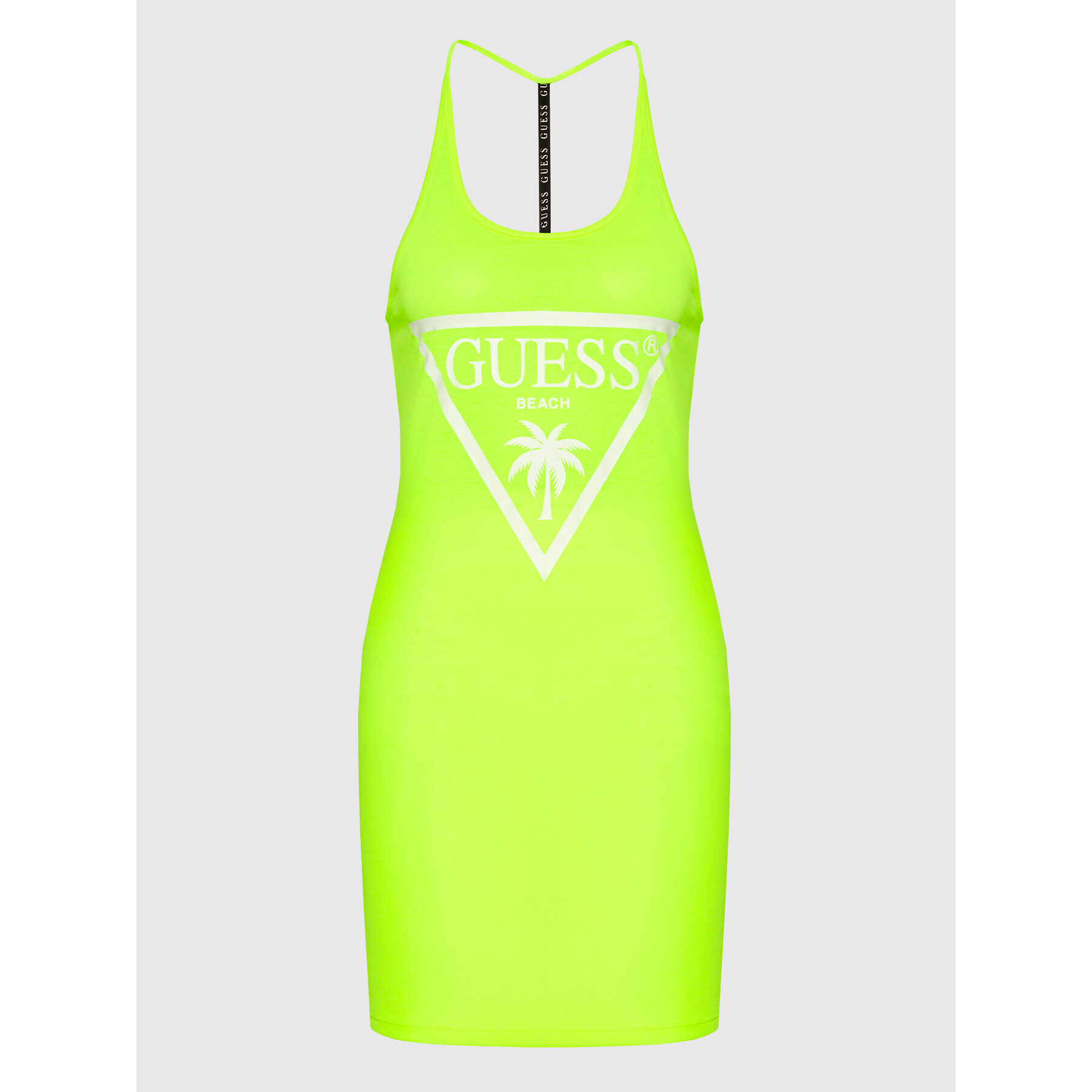 Guess топ E02I02 KB9I0 Зелен Regular Fit - Pepit.bg