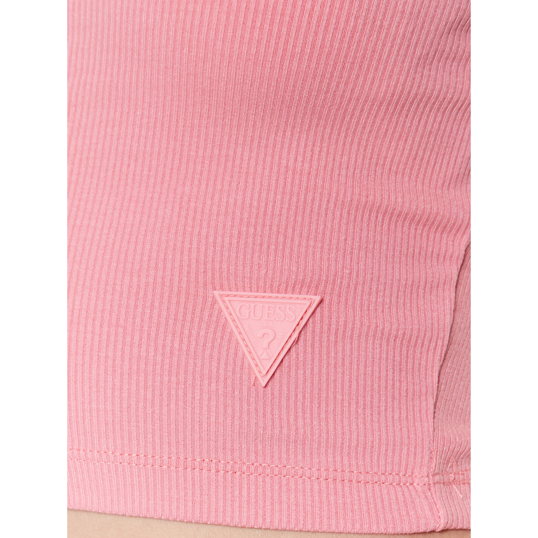 Guess топ Edie V3GP19 K8RT2 Розов Regular Fit - Pepit.bg