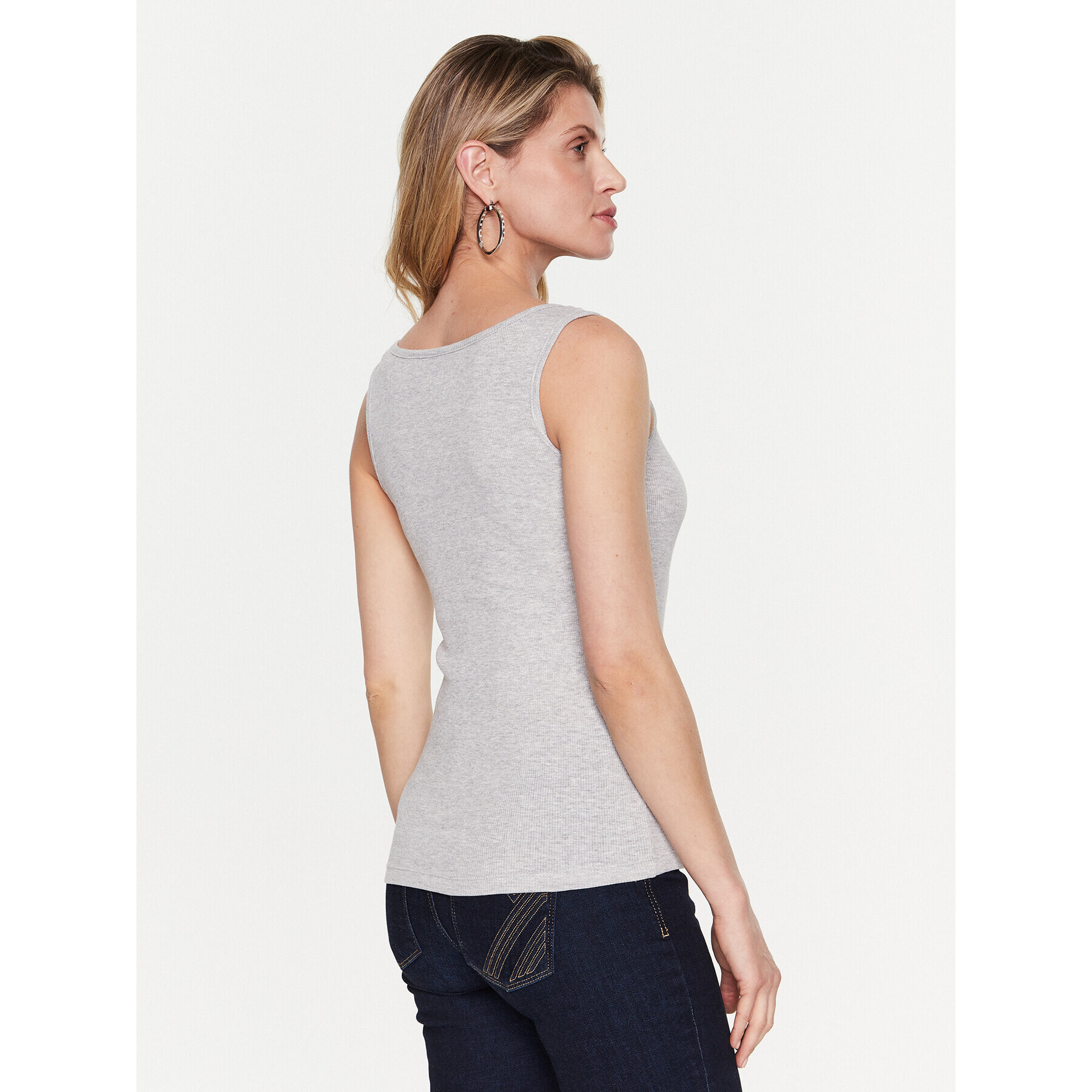 Guess топ Logo W3RP07 K1814 Сив Slim Fit - Pepit.bg