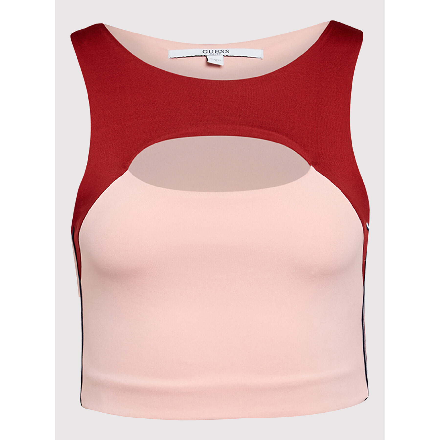 Guess топ O1RA33 MC04E Розов Slim Fit - Pepit.bg