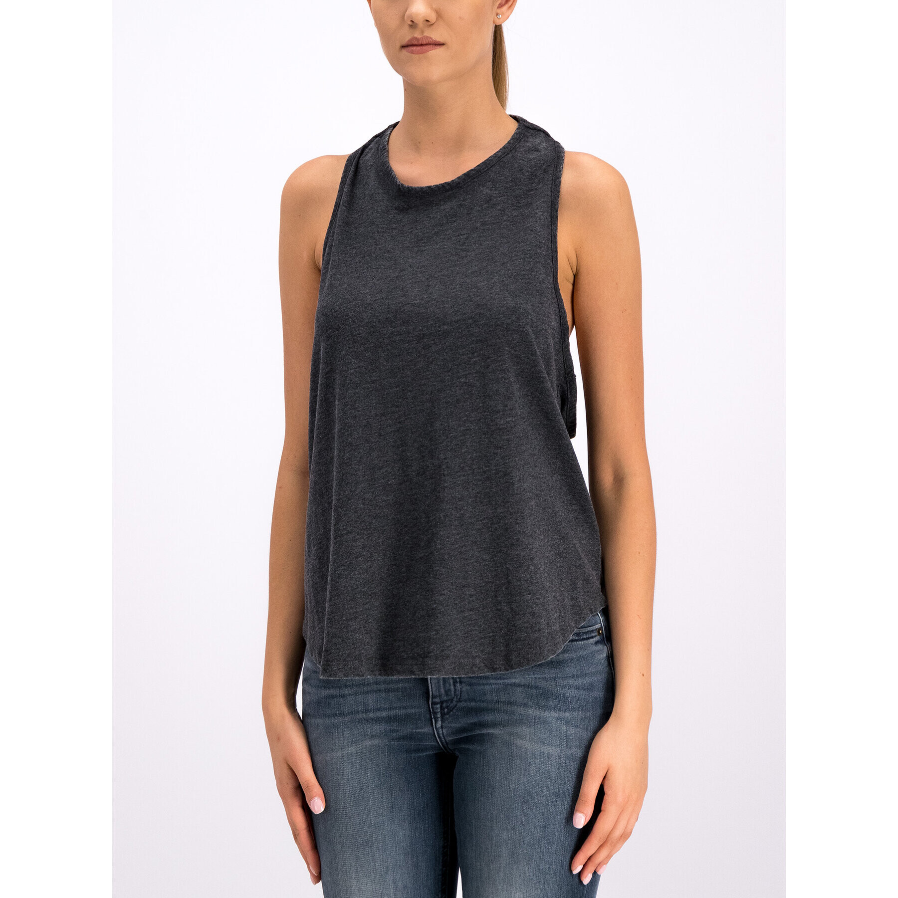 Guess Топ O92A43 JR04C Сив Regular Fit - Pepit.bg